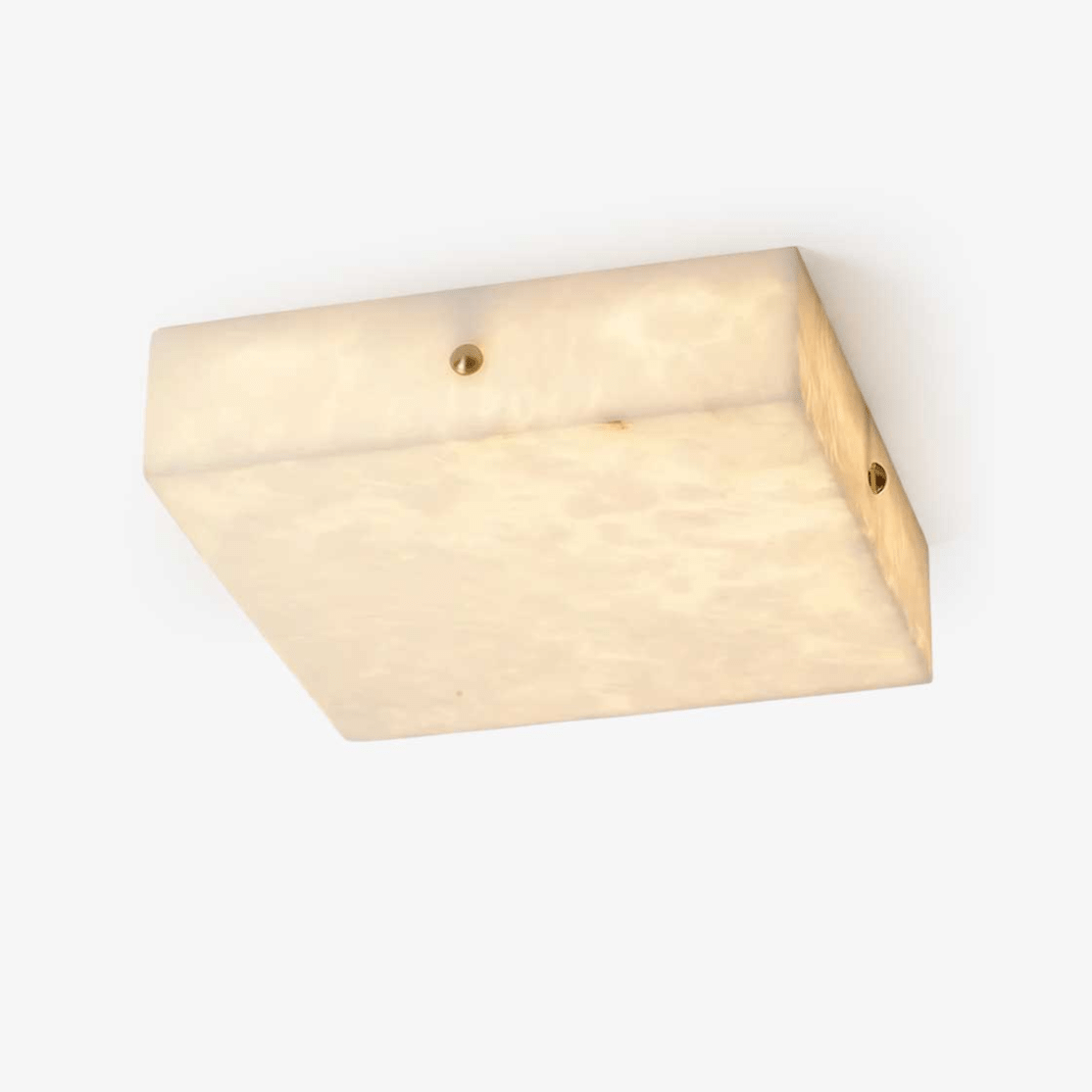 Hera Minimalist Alabaster Ceiling Light-Neutral Decor