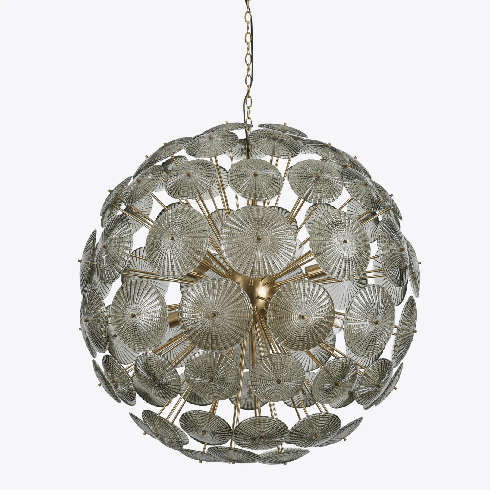 Aurora Chandelier Sputnik Dandelion Burst Glass-Neutral Decor