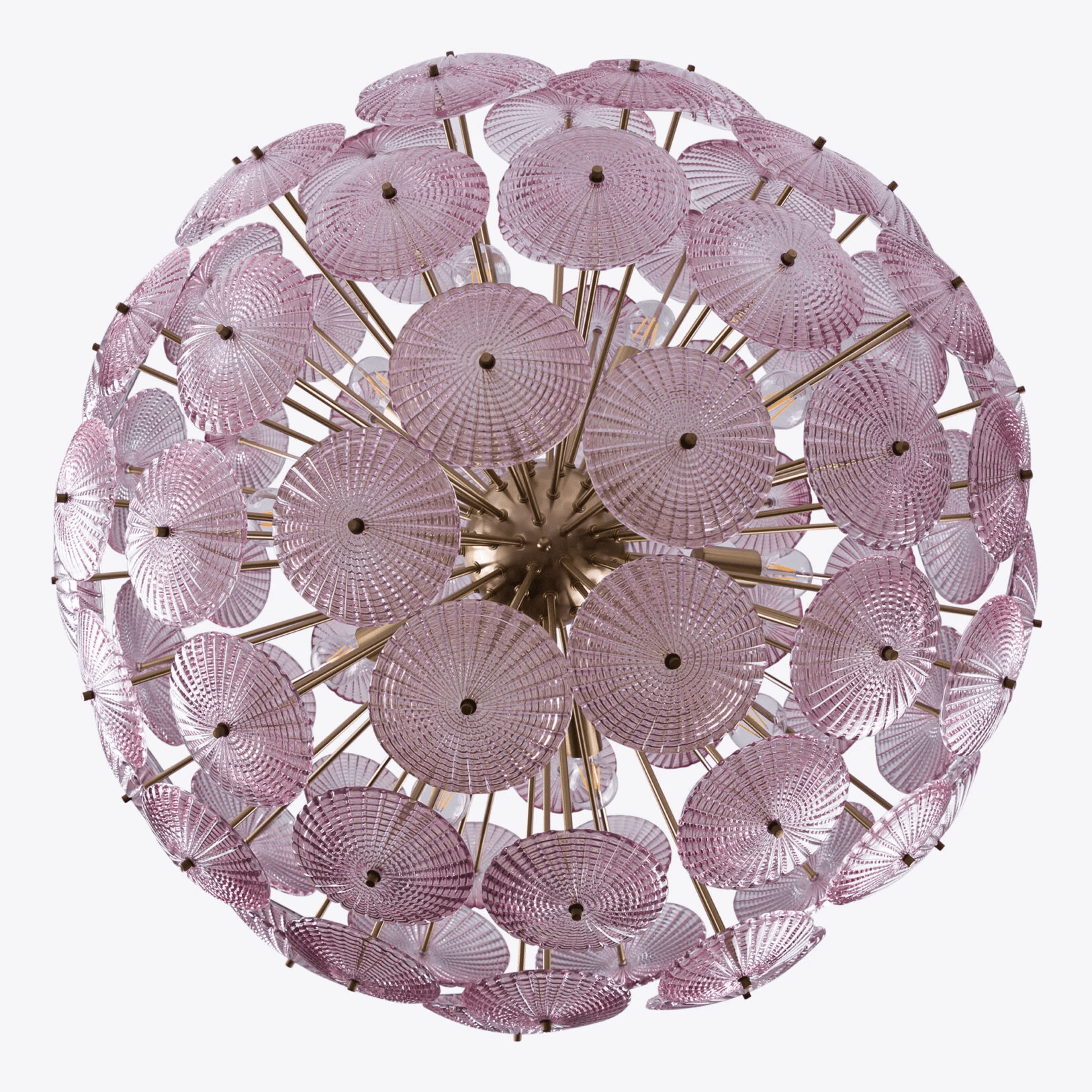 Aurora Chandelier Sputnik Dandelion Burst Glass-Neutral Decor