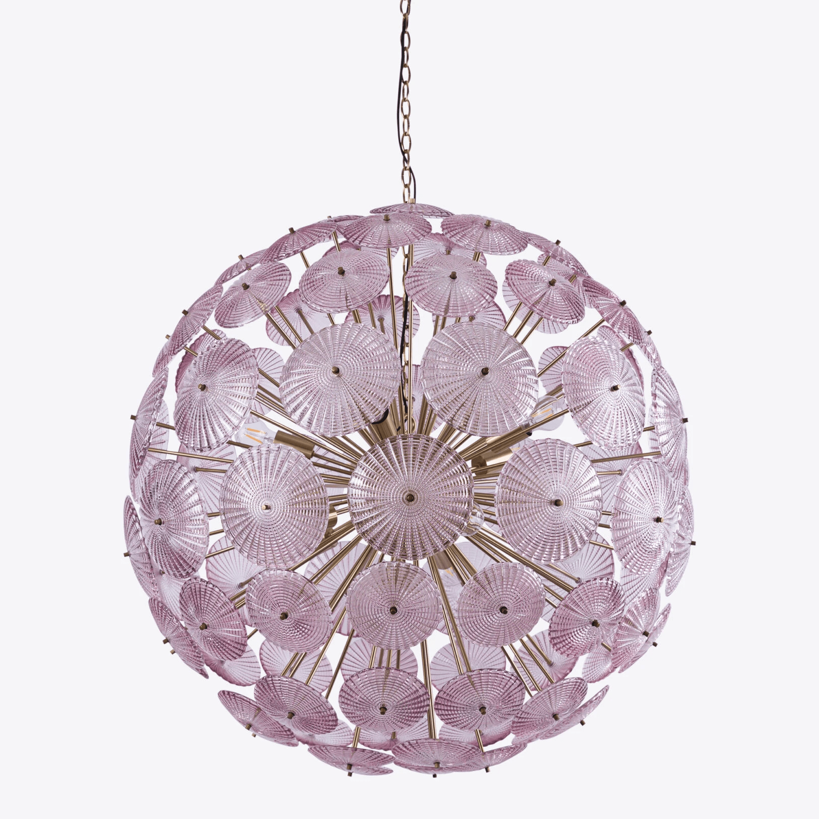 Aurora Chandelier Sputnik Dandelion Burst Glass-Neutral Decor