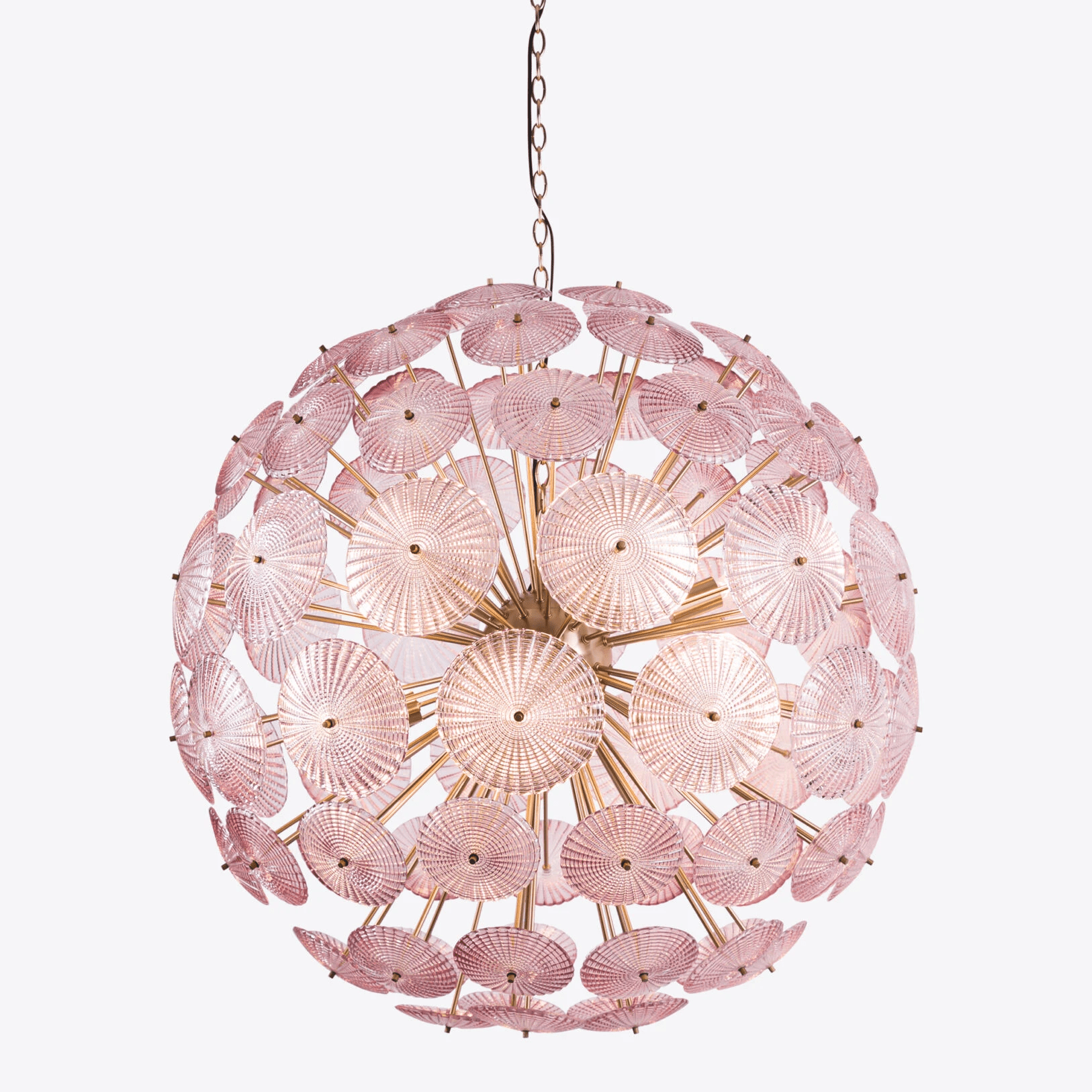 Aurora Chandelier Sputnik Dandelion Burst Glass-Neutral Decor