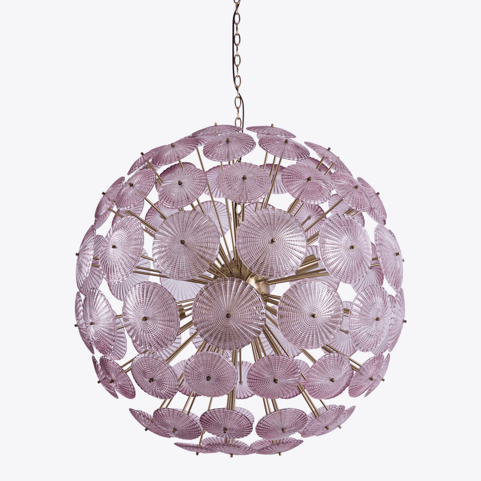 Aurora Chandelier Sputnik Dandelion Burst Glass-Neutral Decor
