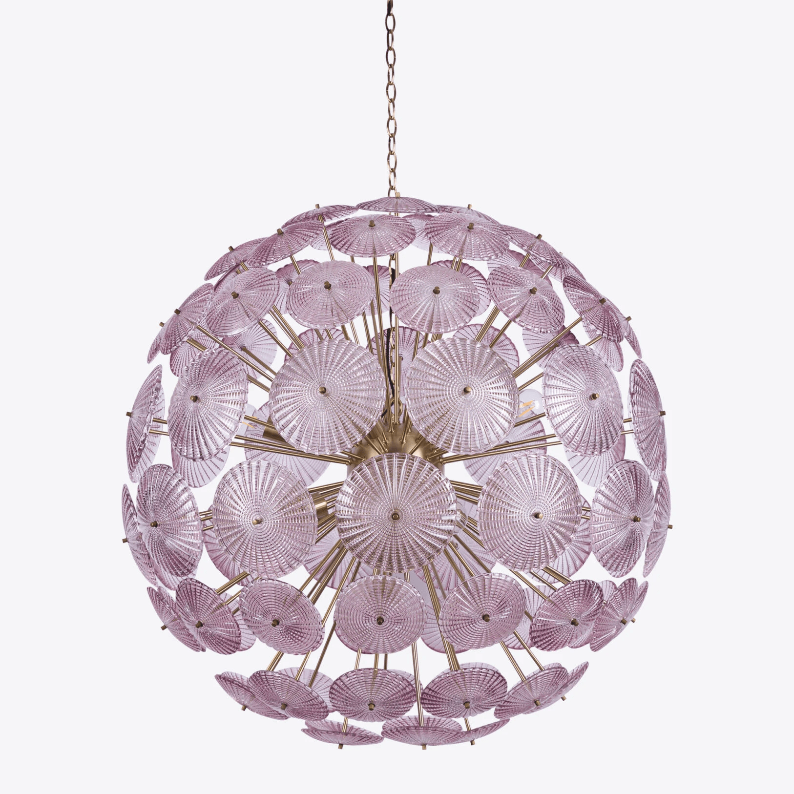 Aurora Chandelier Sputnik Dandelion Burst Glass-Neutral Decor