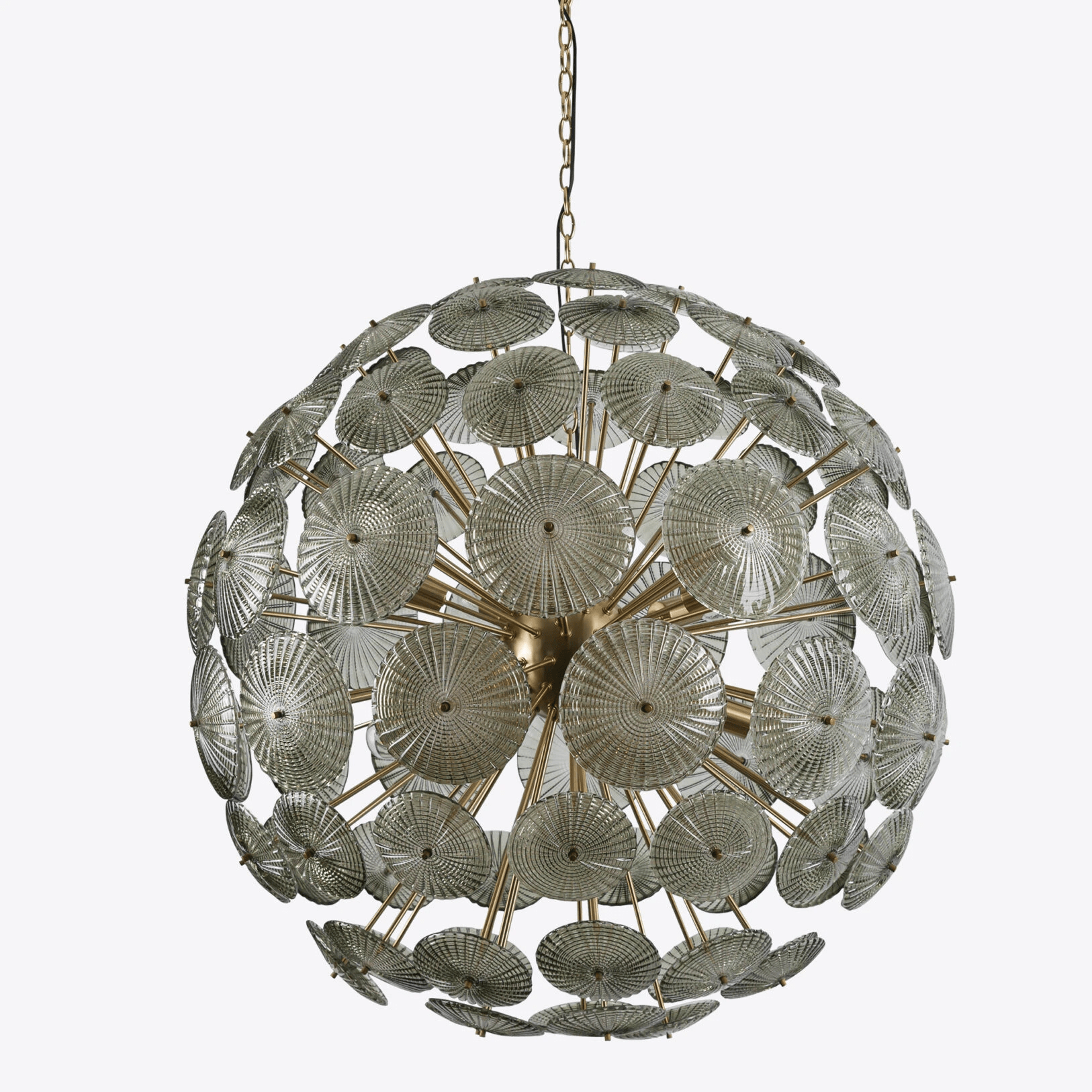 Aurora Chandelier Sputnik Dandelion Burst Glass-Neutral Decor