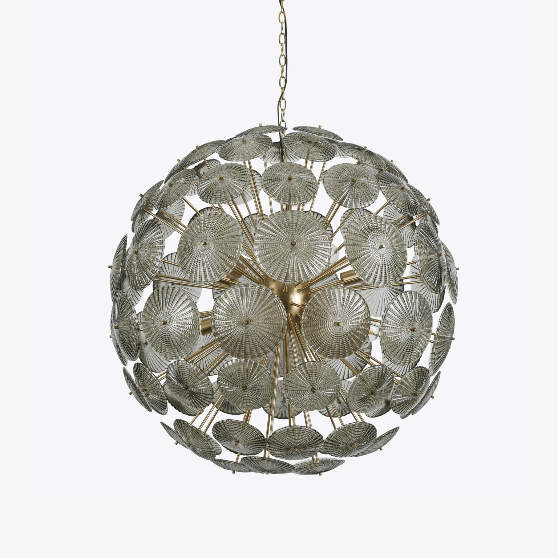 Aurora Chandelier Sputnik Dandelion Burst Glass-Neutral Decor
