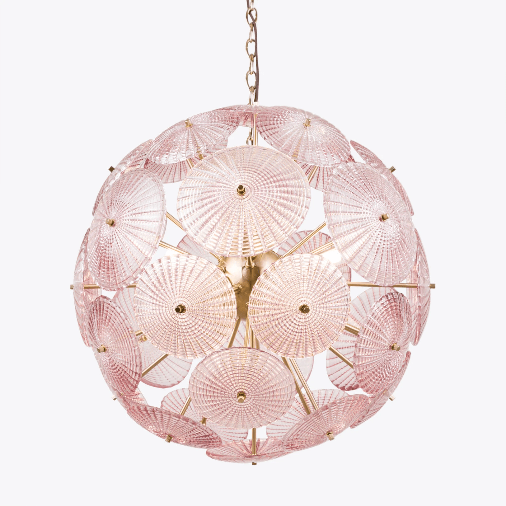 Aurora Chandelier Sputnik Dandelion Burst Glass-Neutral Decor