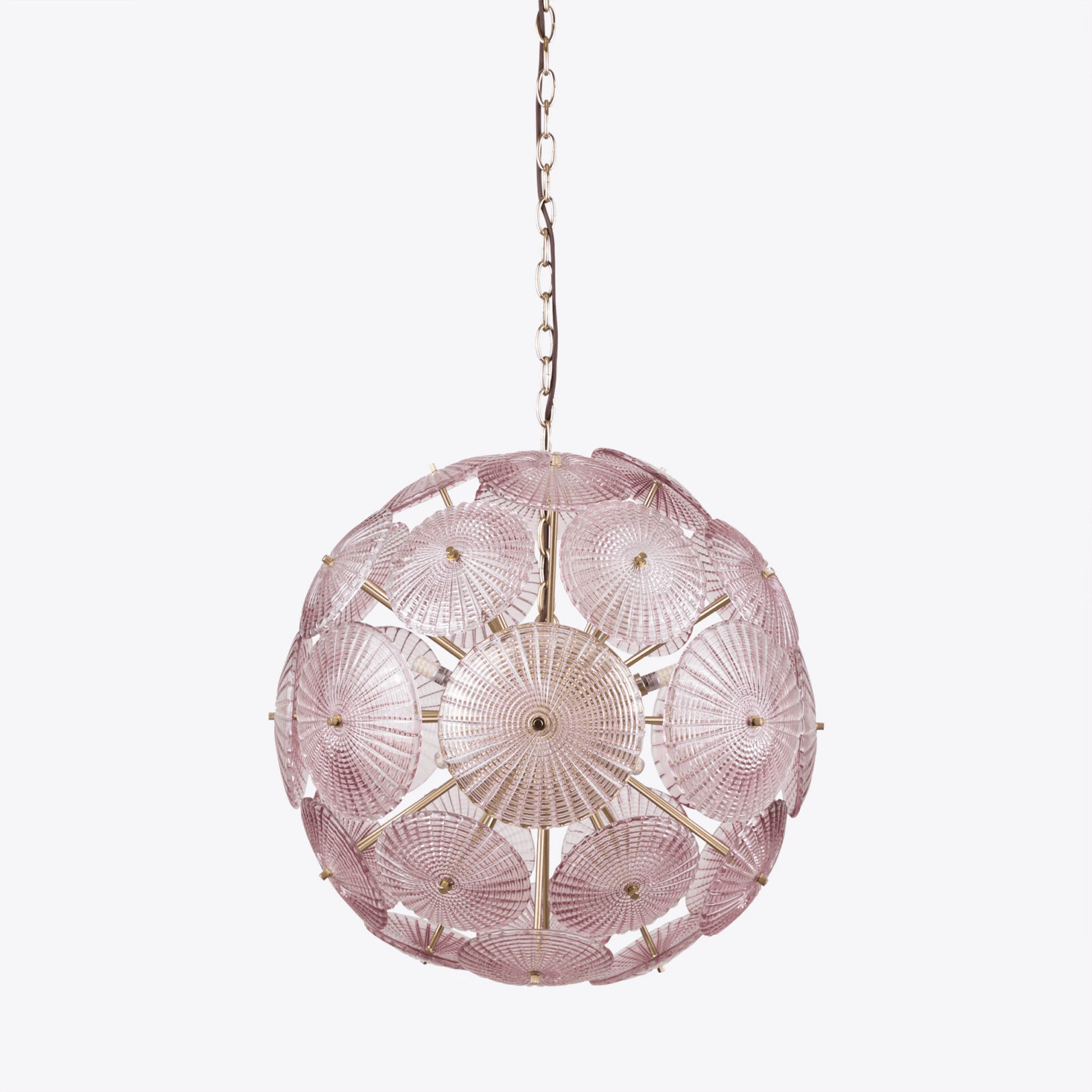 Aurora Chandelier Sputnik Dandelion Burst Glass-Neutral Decor