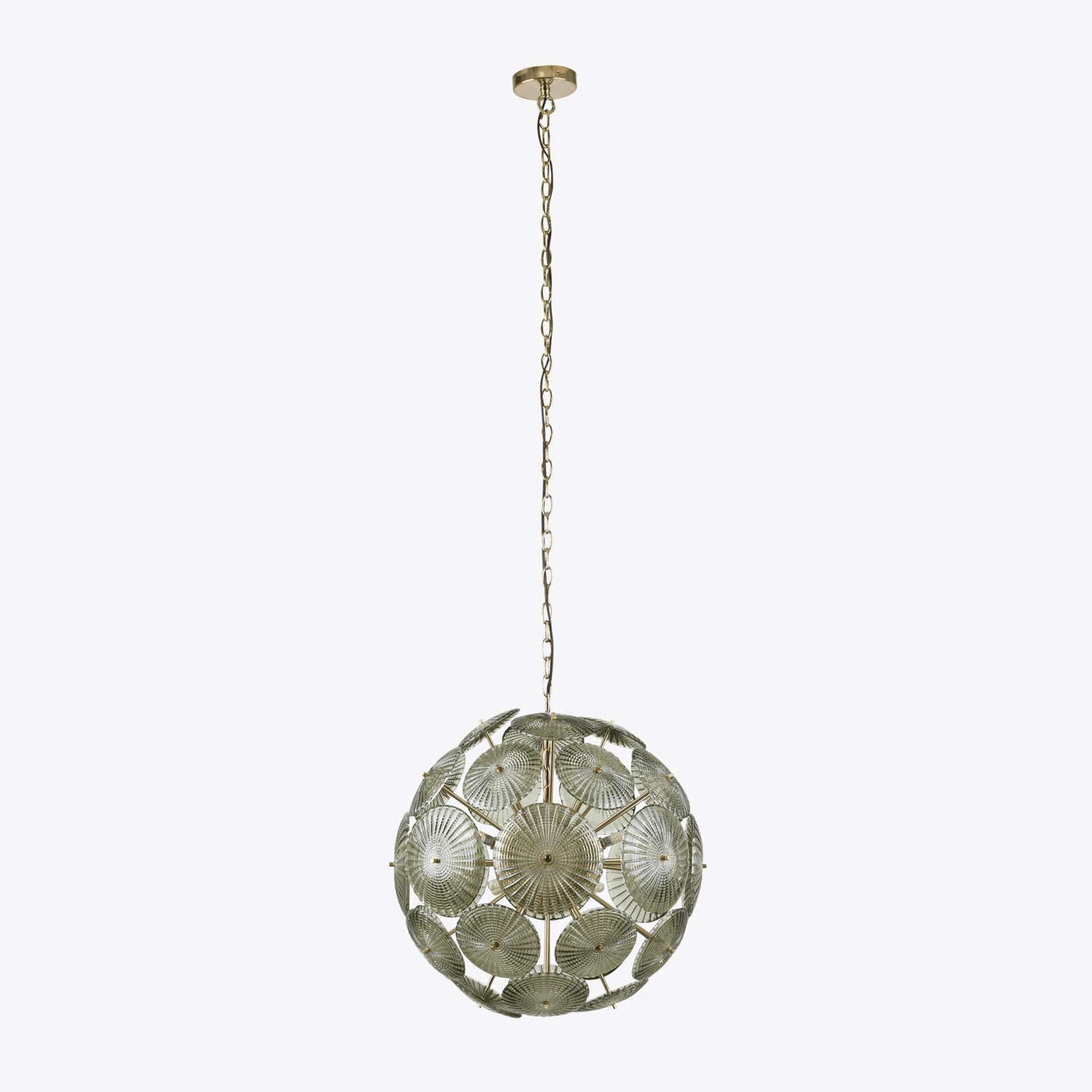 Aurora Chandelier Sputnik Dandelion Burst Glass-Neutral Decor