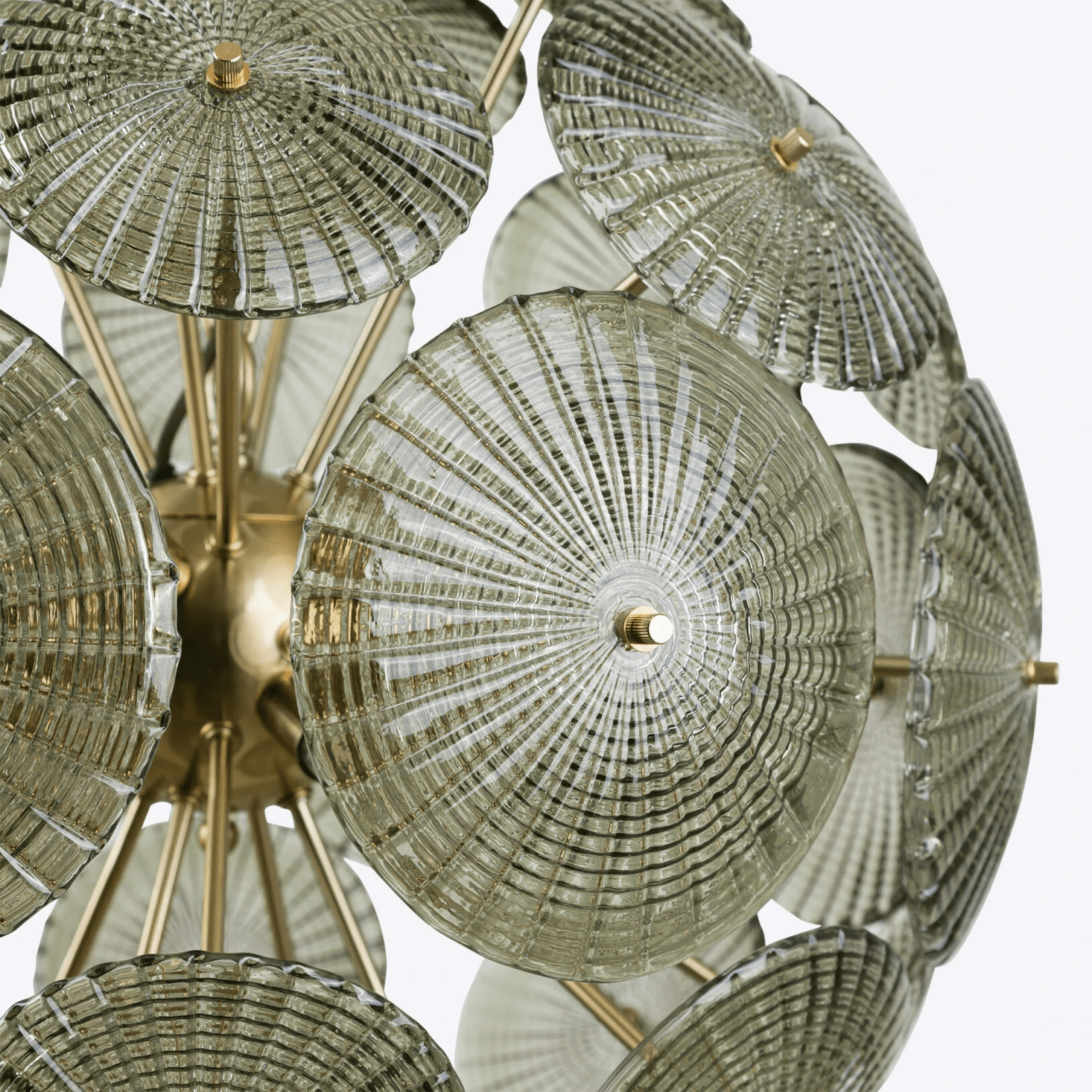 Aurora Chandelier Sputnik Dandelion Burst Glass-Neutral Decor