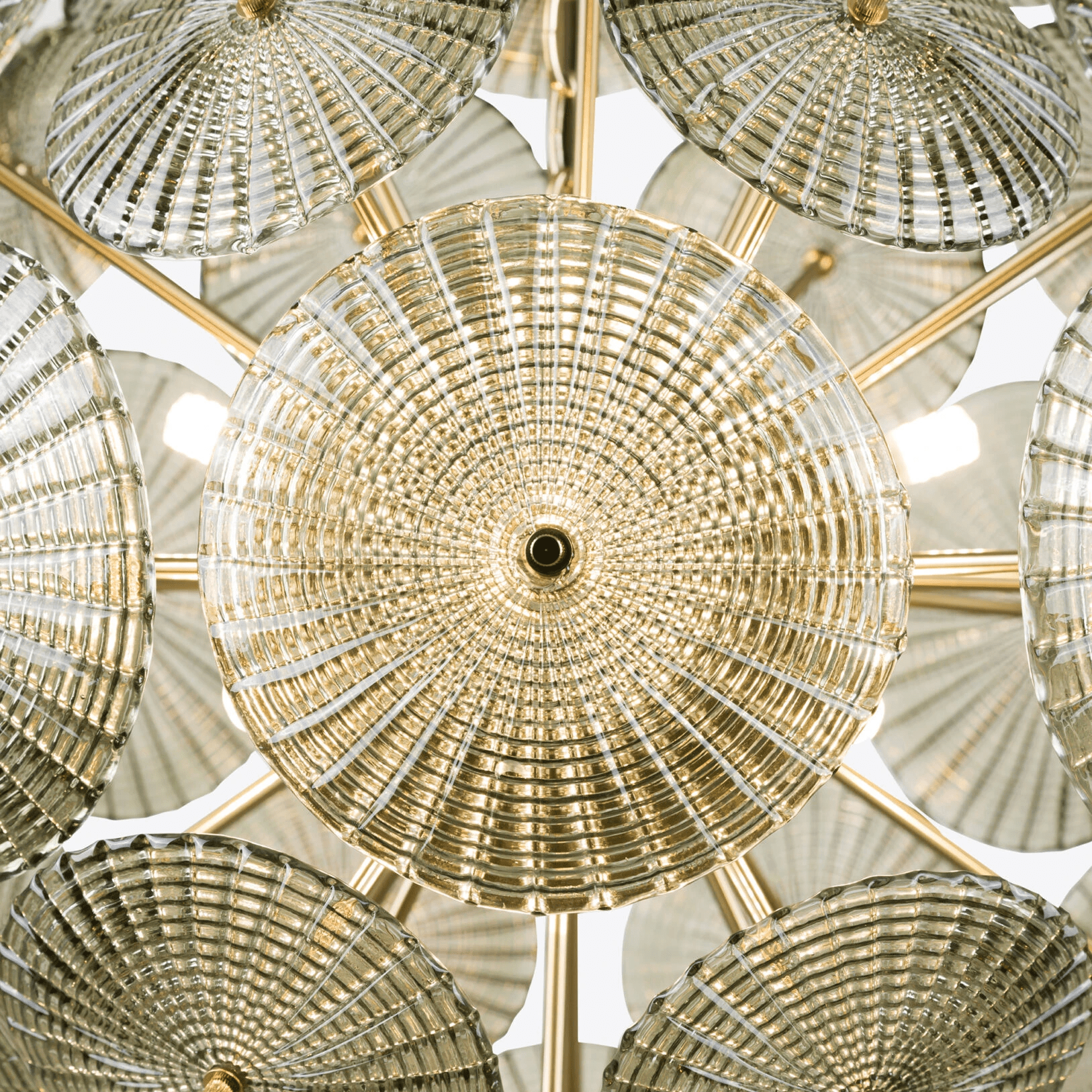 Aurora Chandelier Sputnik Dandelion Burst Glass-Neutral Decor