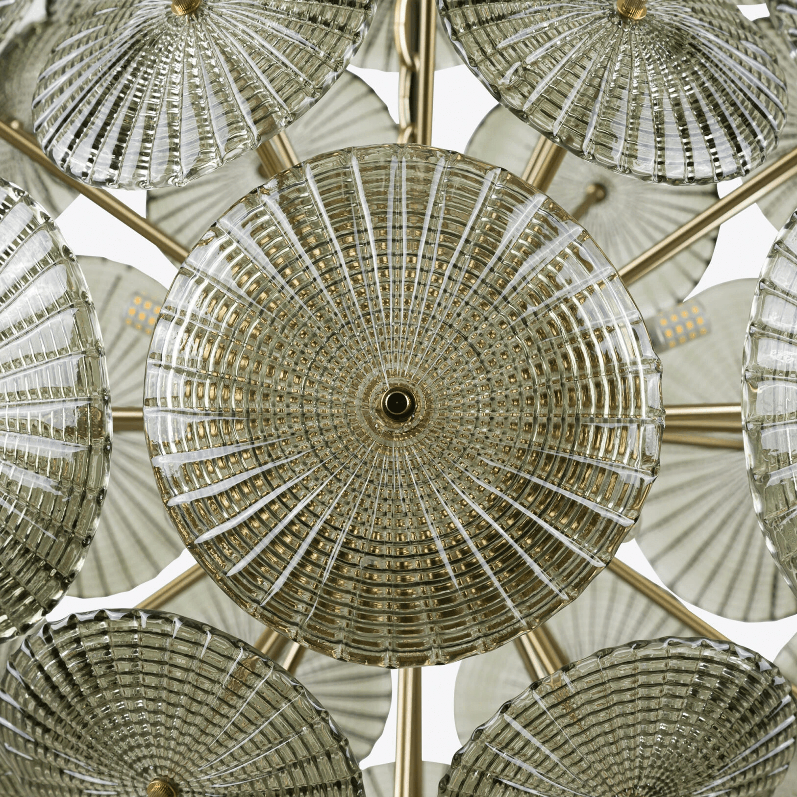 Aurora Chandelier Sputnik Dandelion Burst Glass-Neutral Decor