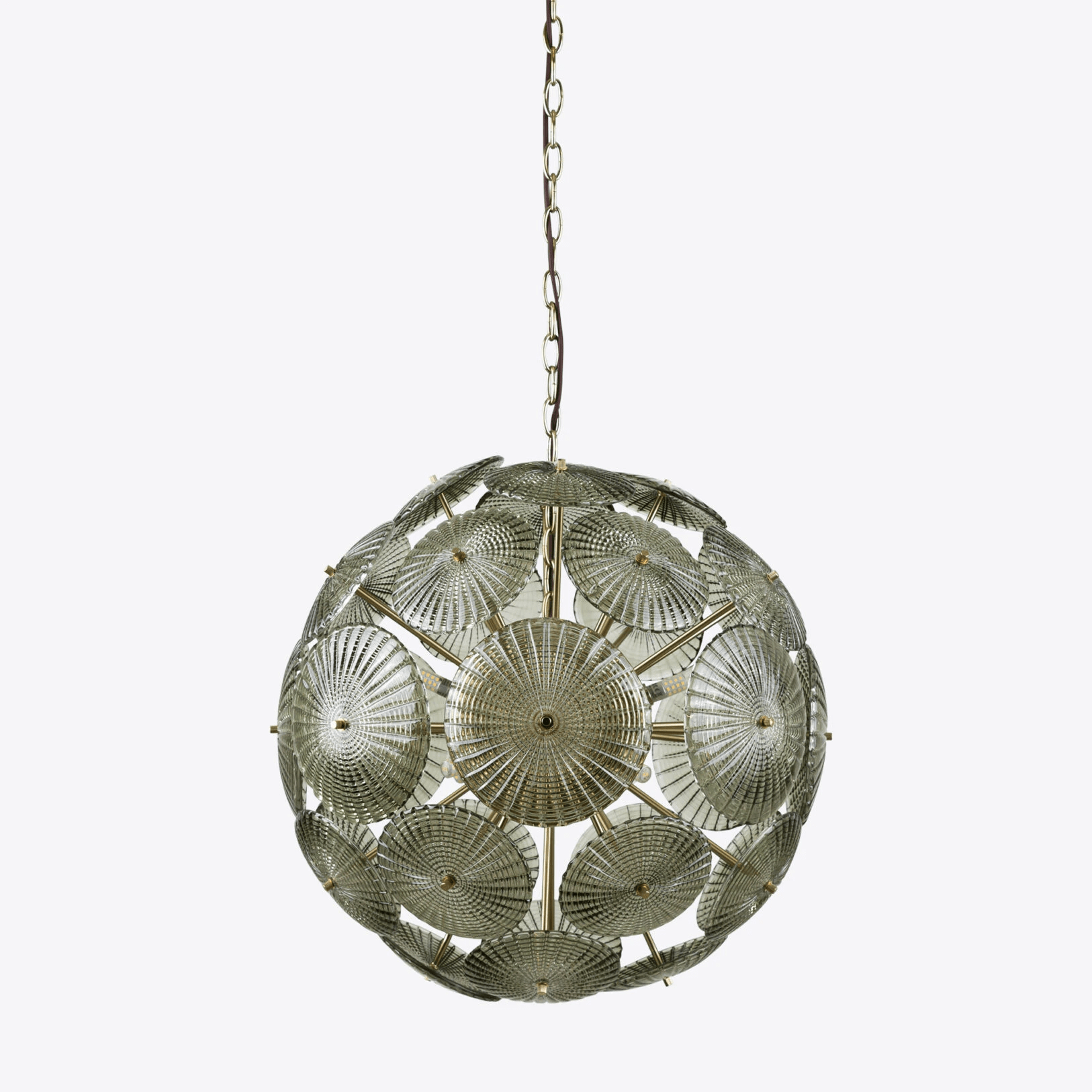 Aurora Chandelier Sputnik Dandelion Burst Glass-Neutral Decor