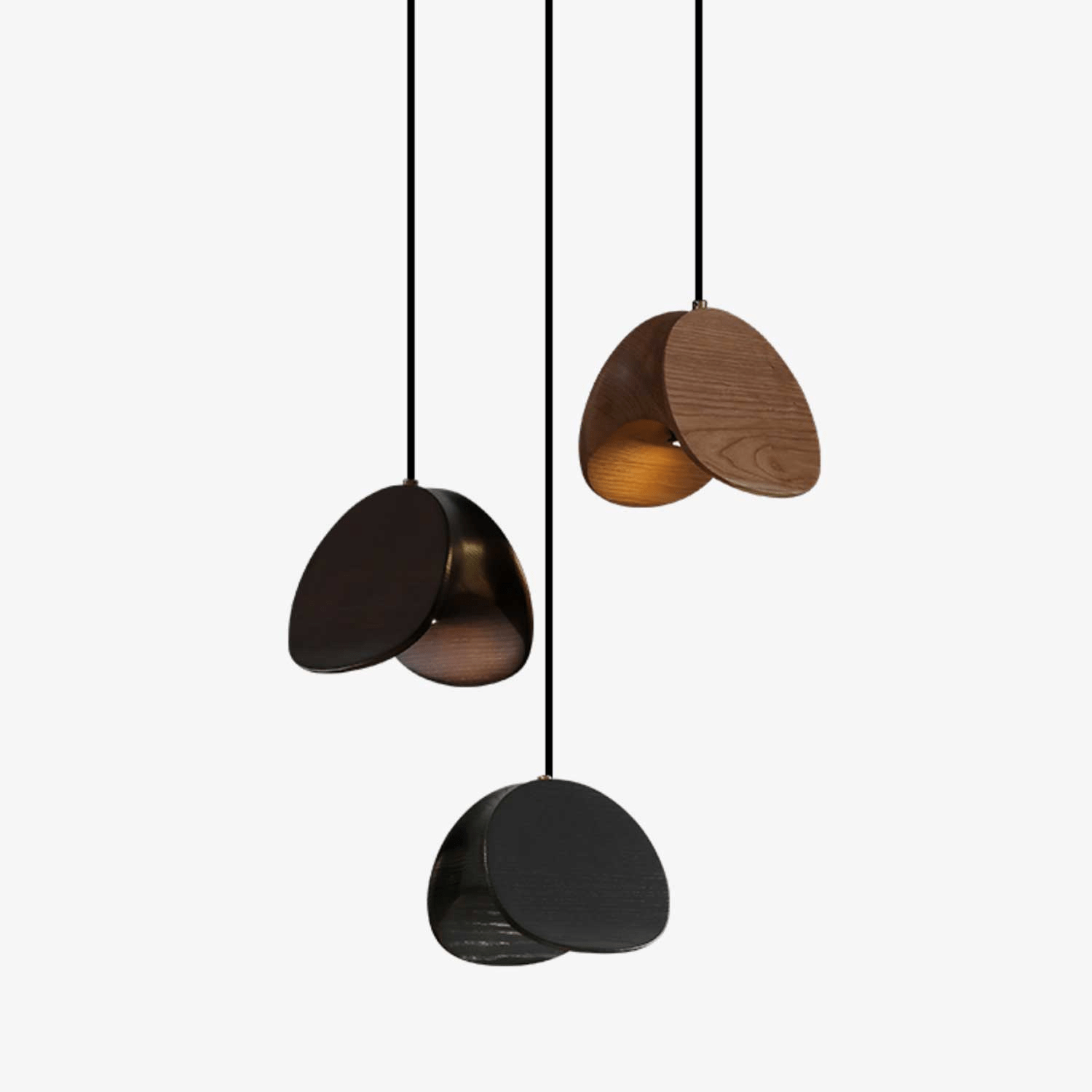 Tavro Minimalist Wood Pendant Light-Neutral Decor