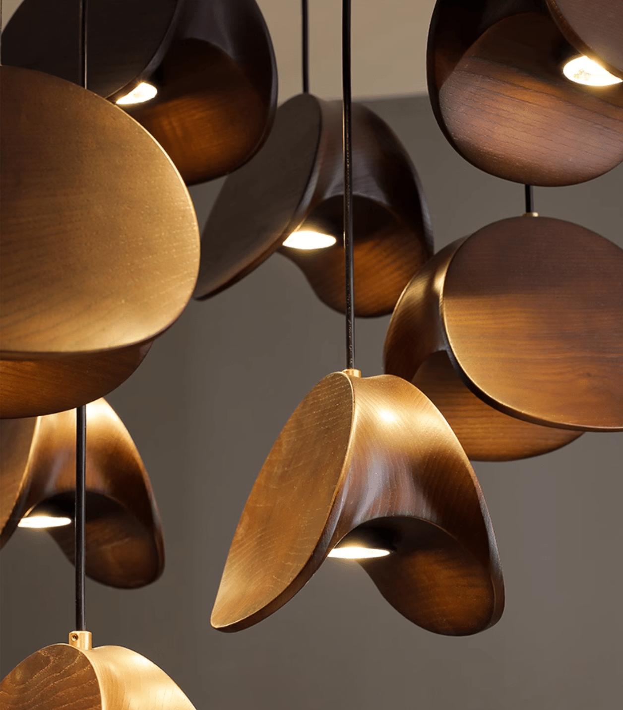 Tavro Minimalist Wood Pendant Light-Neutral Decor