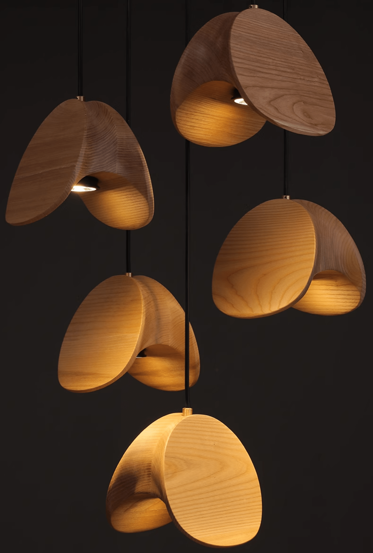 Tavro Minimalist Wood Pendant Light-Neutral Decor