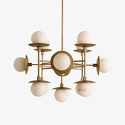 Oshayra Sputnik Alabaster Chandelier-Neutral Decor