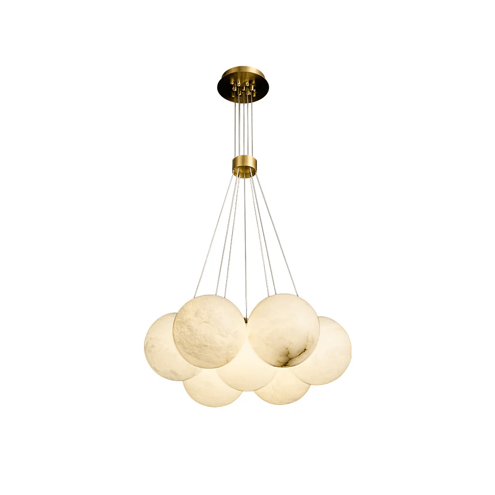 Cyrel Alabaster Chandelier-Neutral Decor