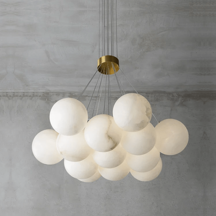 Cyrel Alabaster Chandelier-Neutral Decor