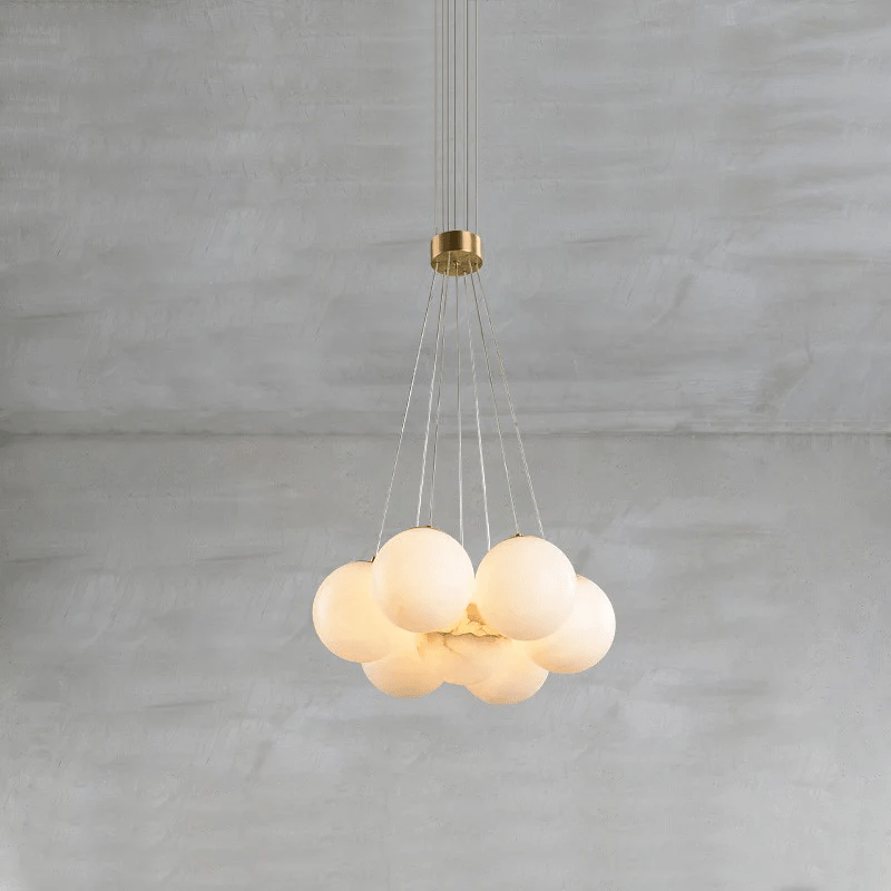 Cyrel Alabaster Chandelier-Neutral Decor