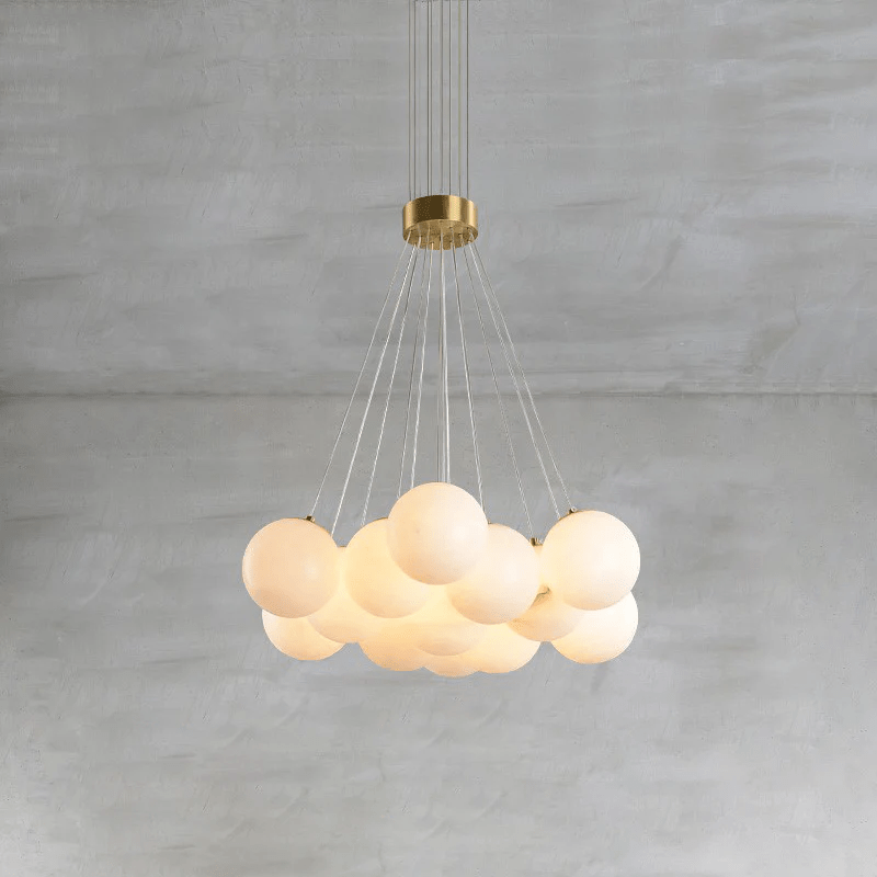 Cyrel Alabaster Chandelier-Neutral Decor
