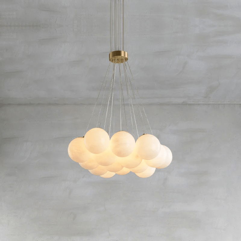 Cyrel Alabaster Chandelier-Neutral Decor