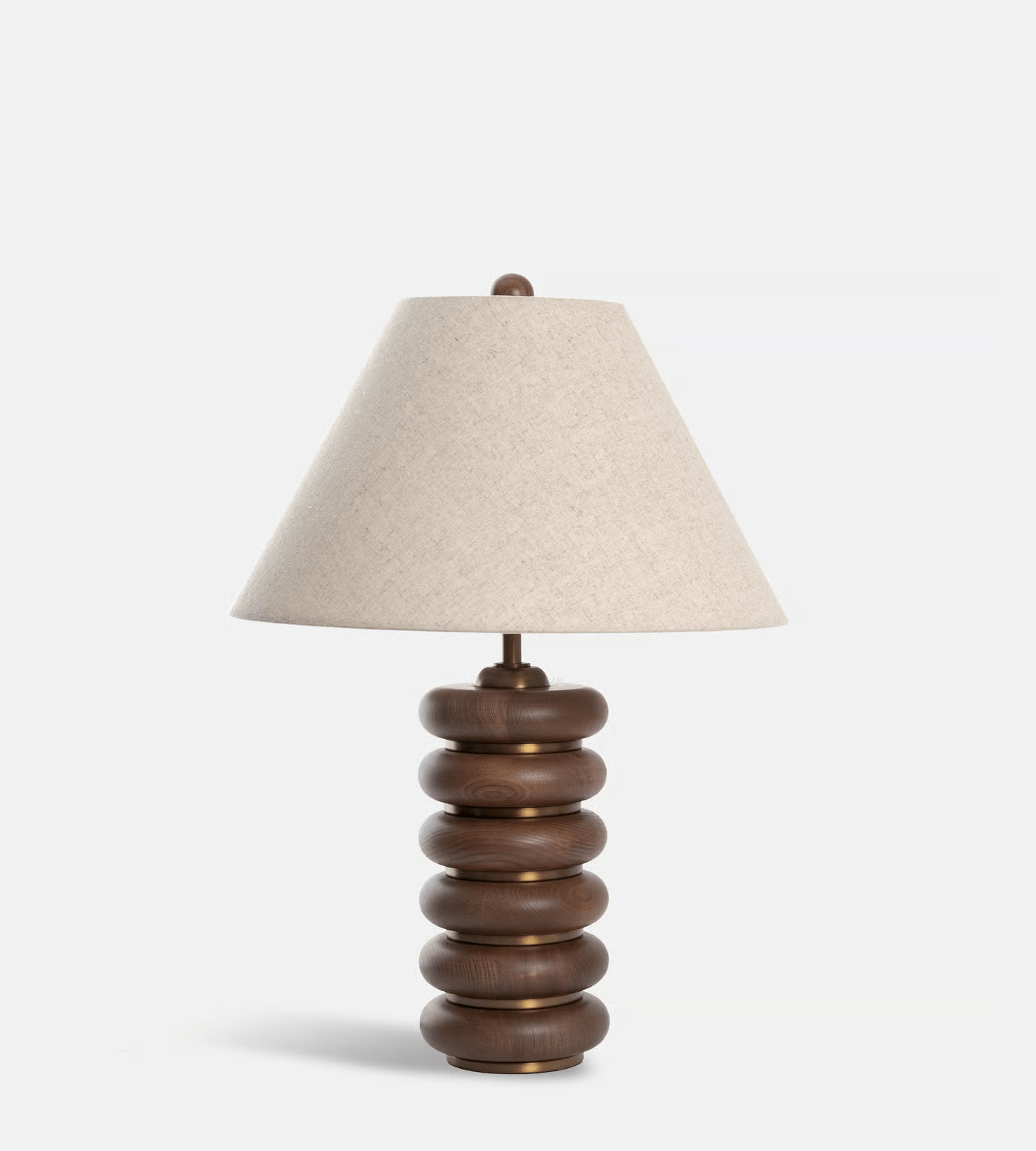 Norah Minimalist Wood Table Lamp-Neutral Decor
