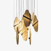 Ollorus Irregular Alabaster Chandelier-Neutral Decor
