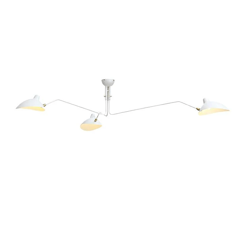 Lustra Ceiling Light Three Arm Minimalist-Neutral Decor