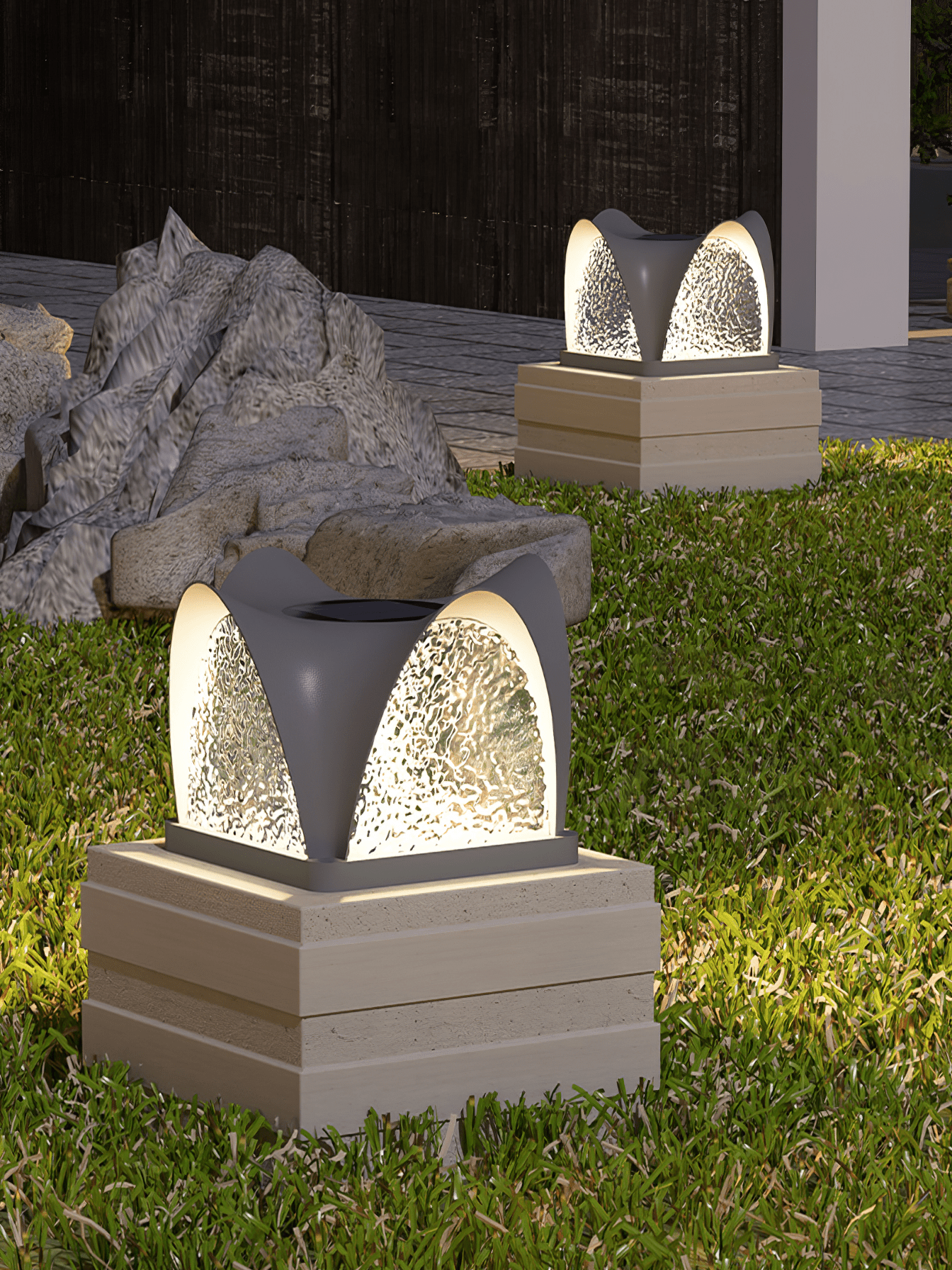 Veyra Modern Acrylic Outdoor Light-Neutral Decor