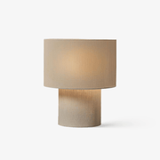 Kaleb Minimalist Fabric Table Lamp-Neutral Decor