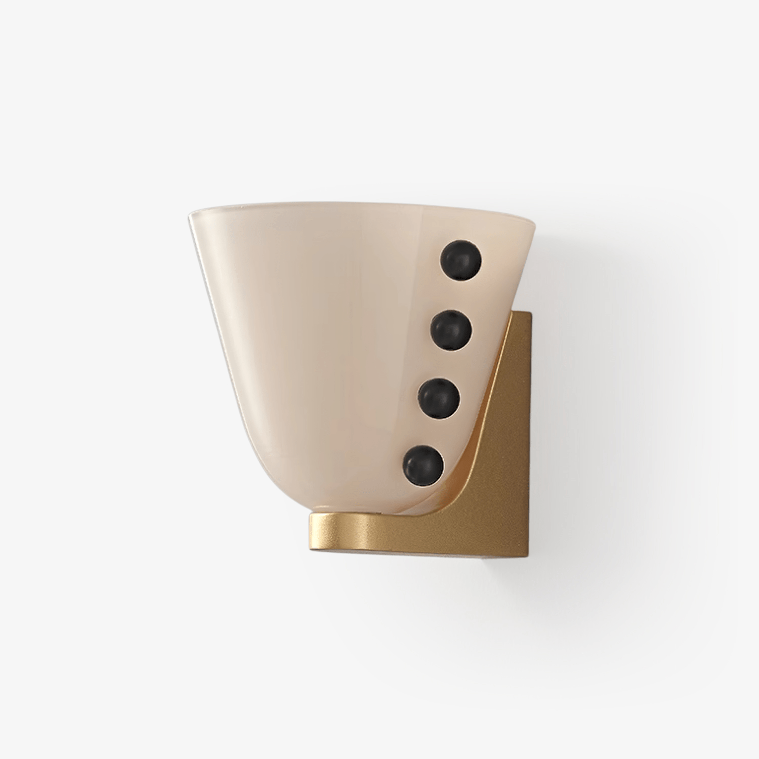 Dominic Minimalist Glass Wall Lamp-Neutral Decor