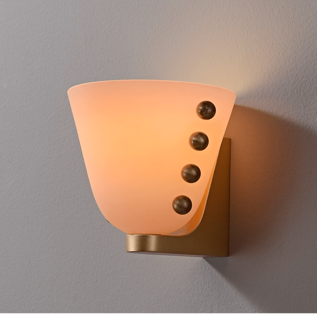 Dominic Minimalist Glass Wall Lamp-Neutral Decor