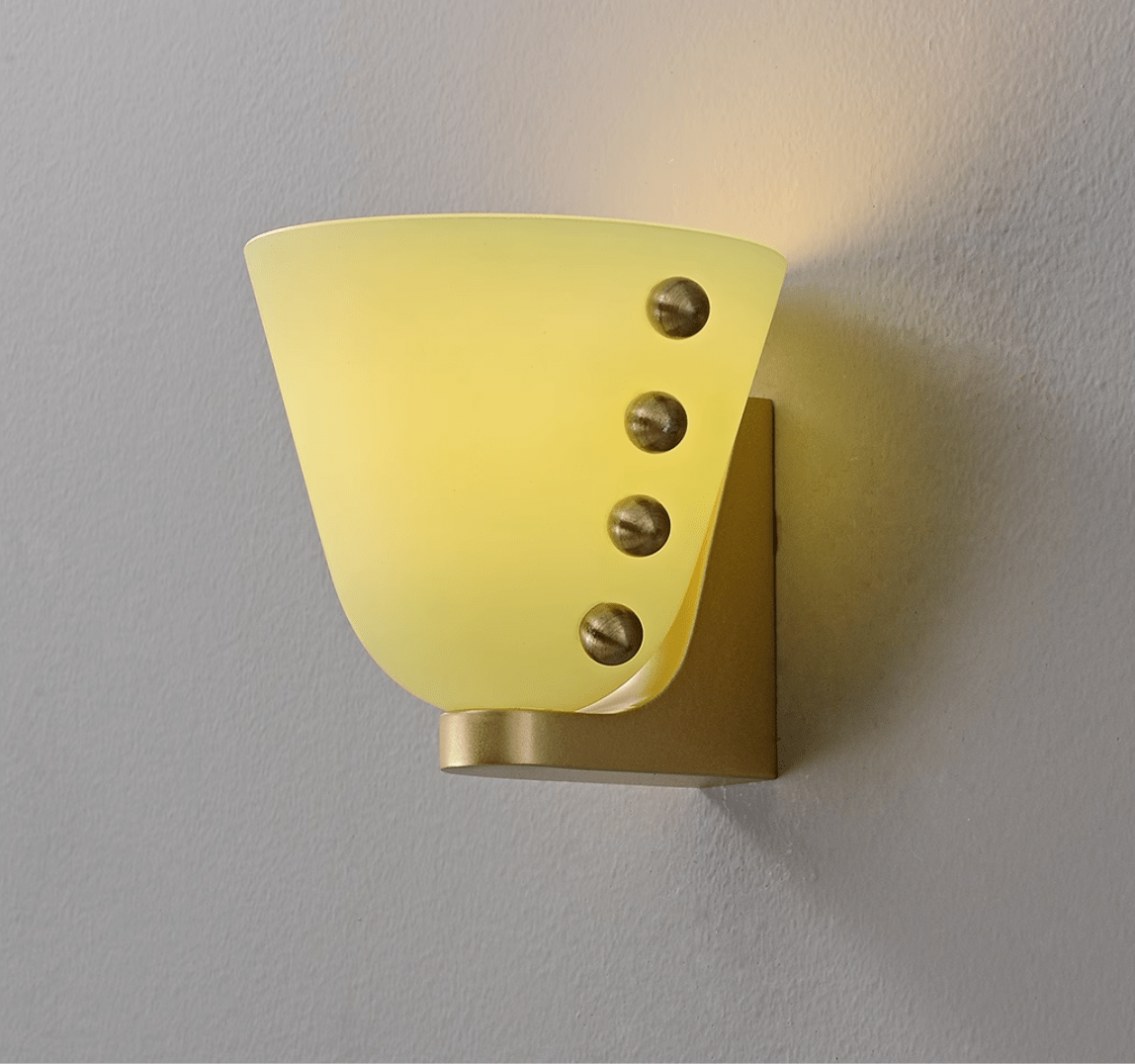 Dominic Minimalist Glass Wall Lamp-Neutral Decor