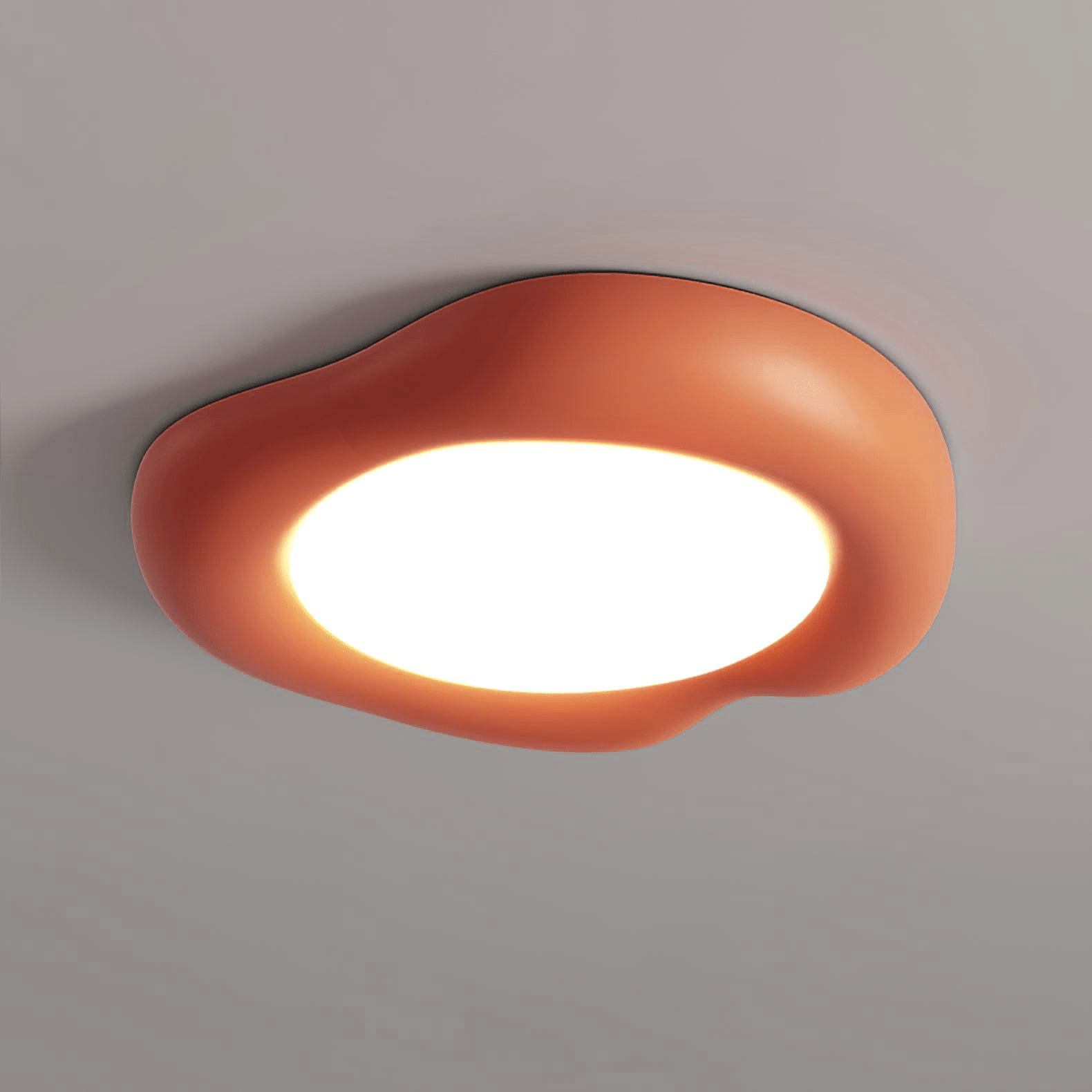 Zelaeis Shaped Apple Resin Ceiling Lamp-Neutral Decor