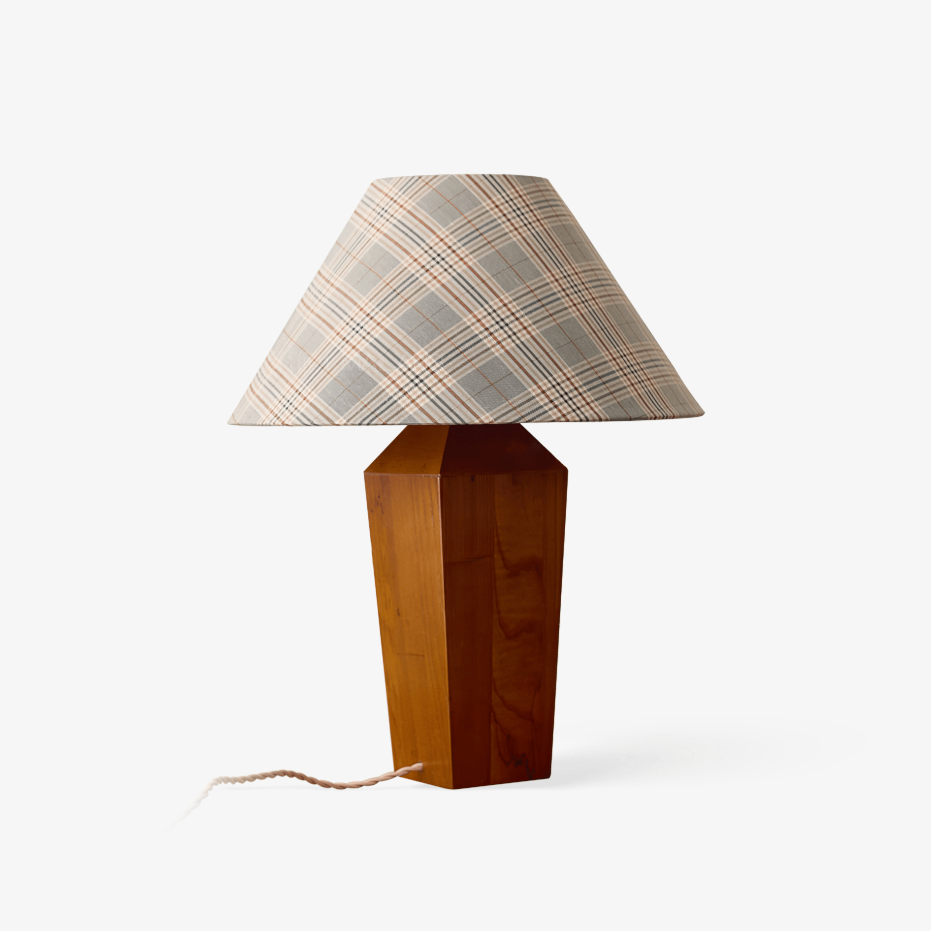 Wokel Minimalist Wood Table Lamp-Neutral Decor