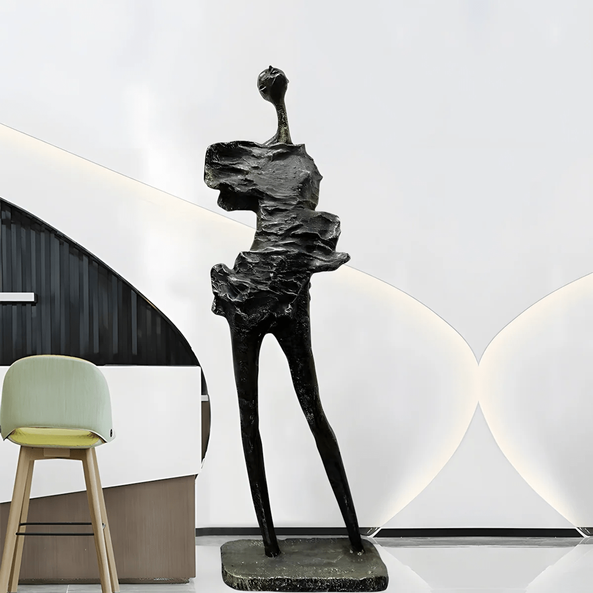 Maldo Modern Reinforced Plastic Ornaments-Neutral Decor