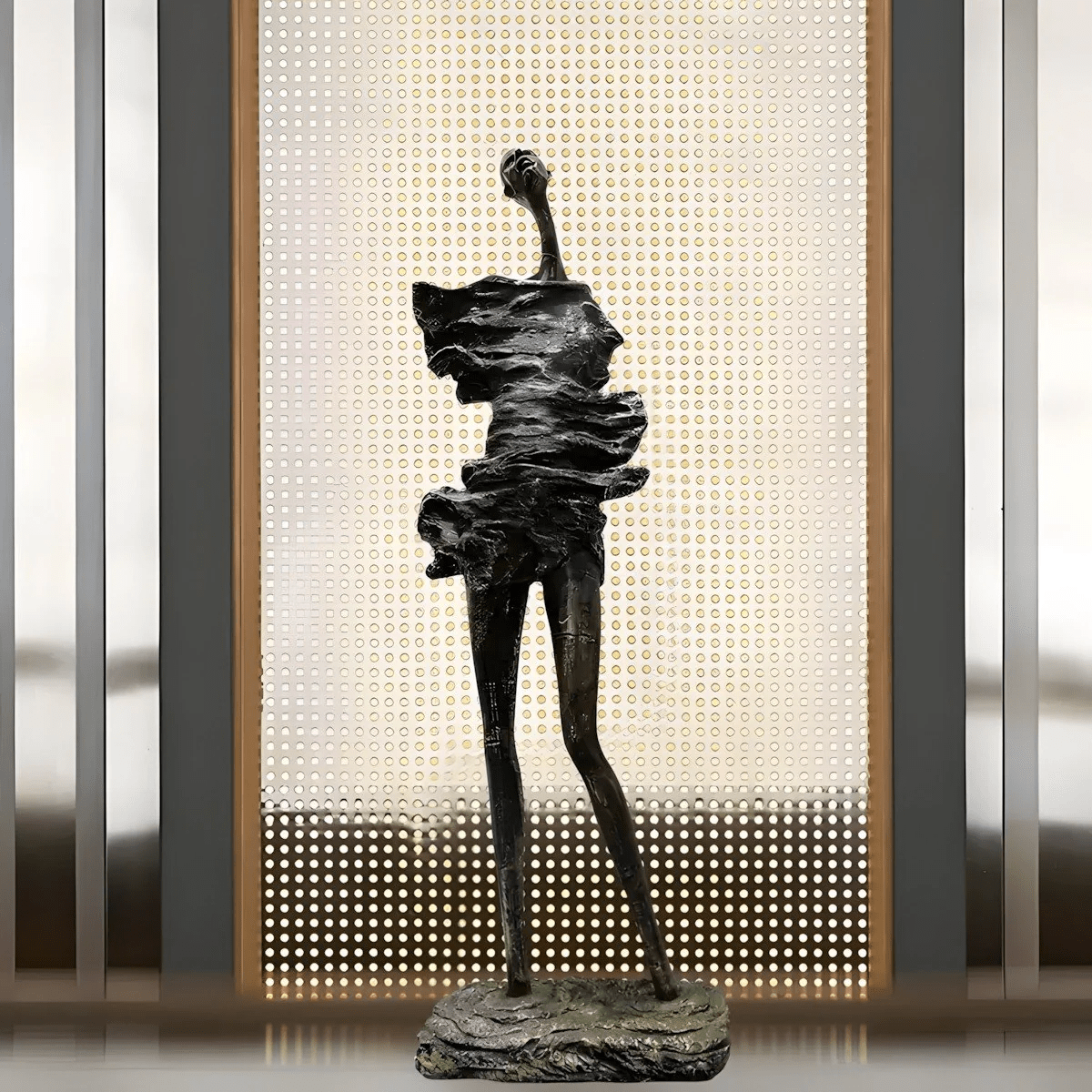 Maldo Modern Reinforced Plastic Ornaments-Neutral Decor