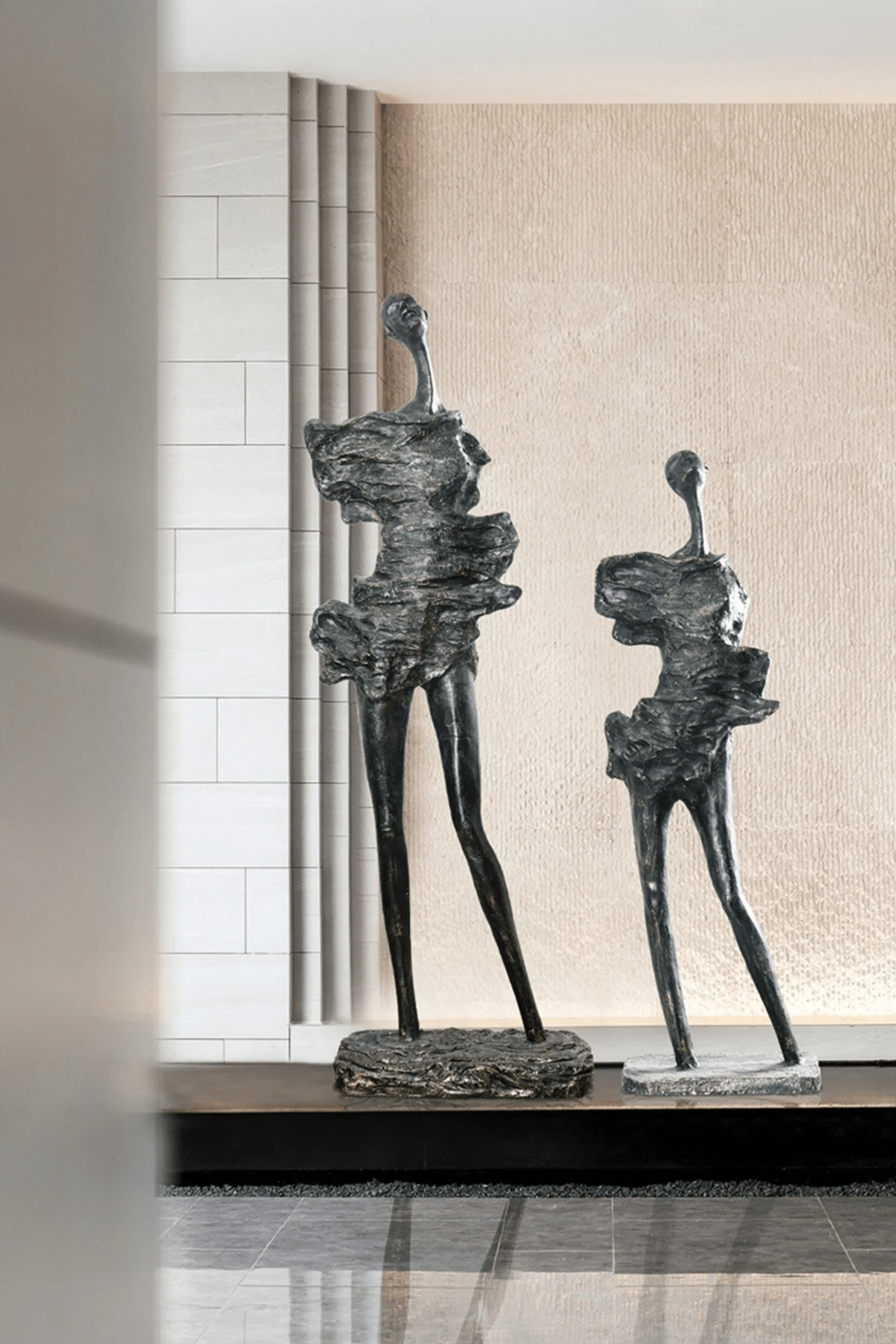 Maldo Modern Reinforced Plastic Ornaments-Neutral Decor