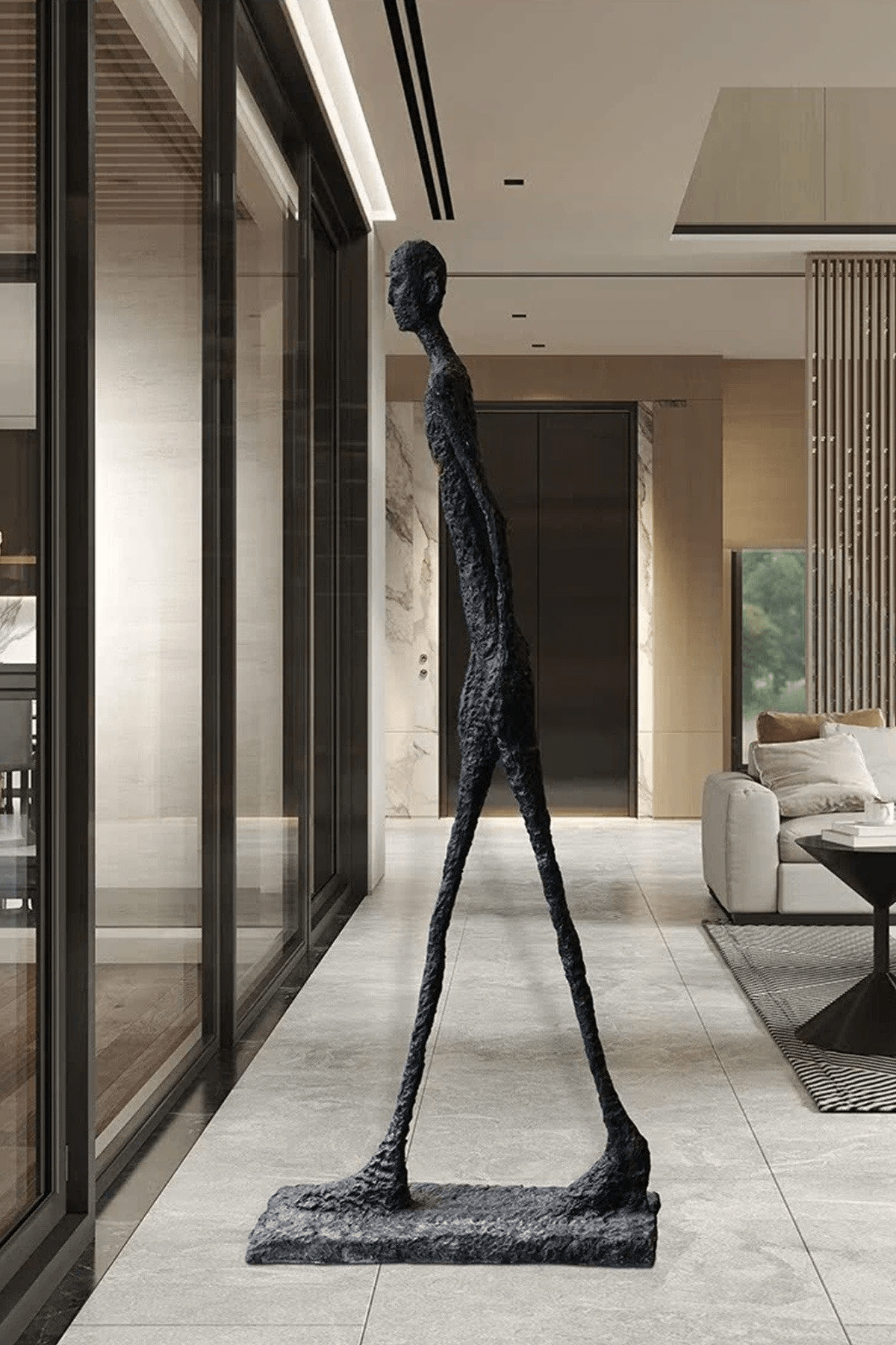 Walker Modern Fiberglass Ornaments-Neutral Decor