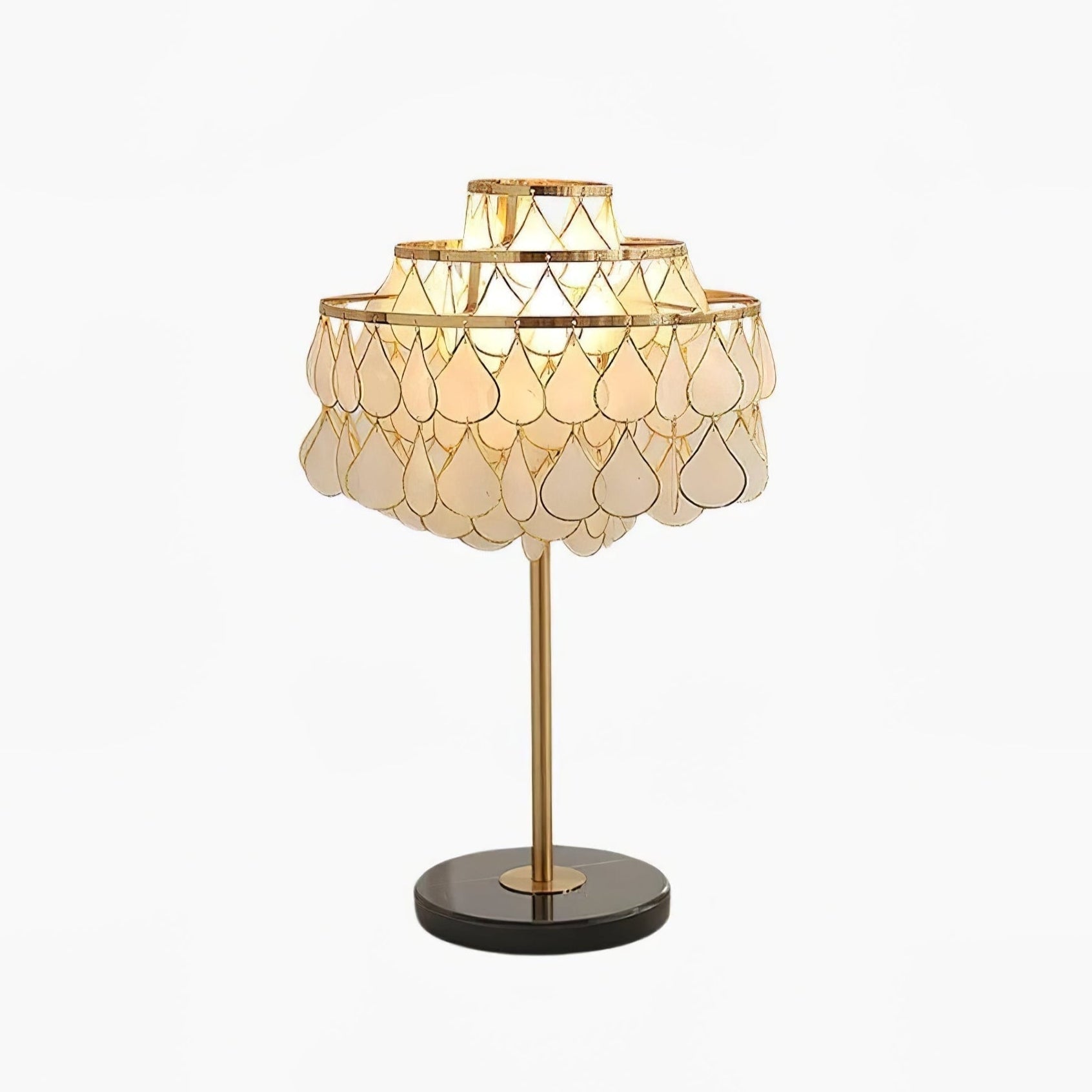 Jacob Luxury Table Lamp-Neutral Decor