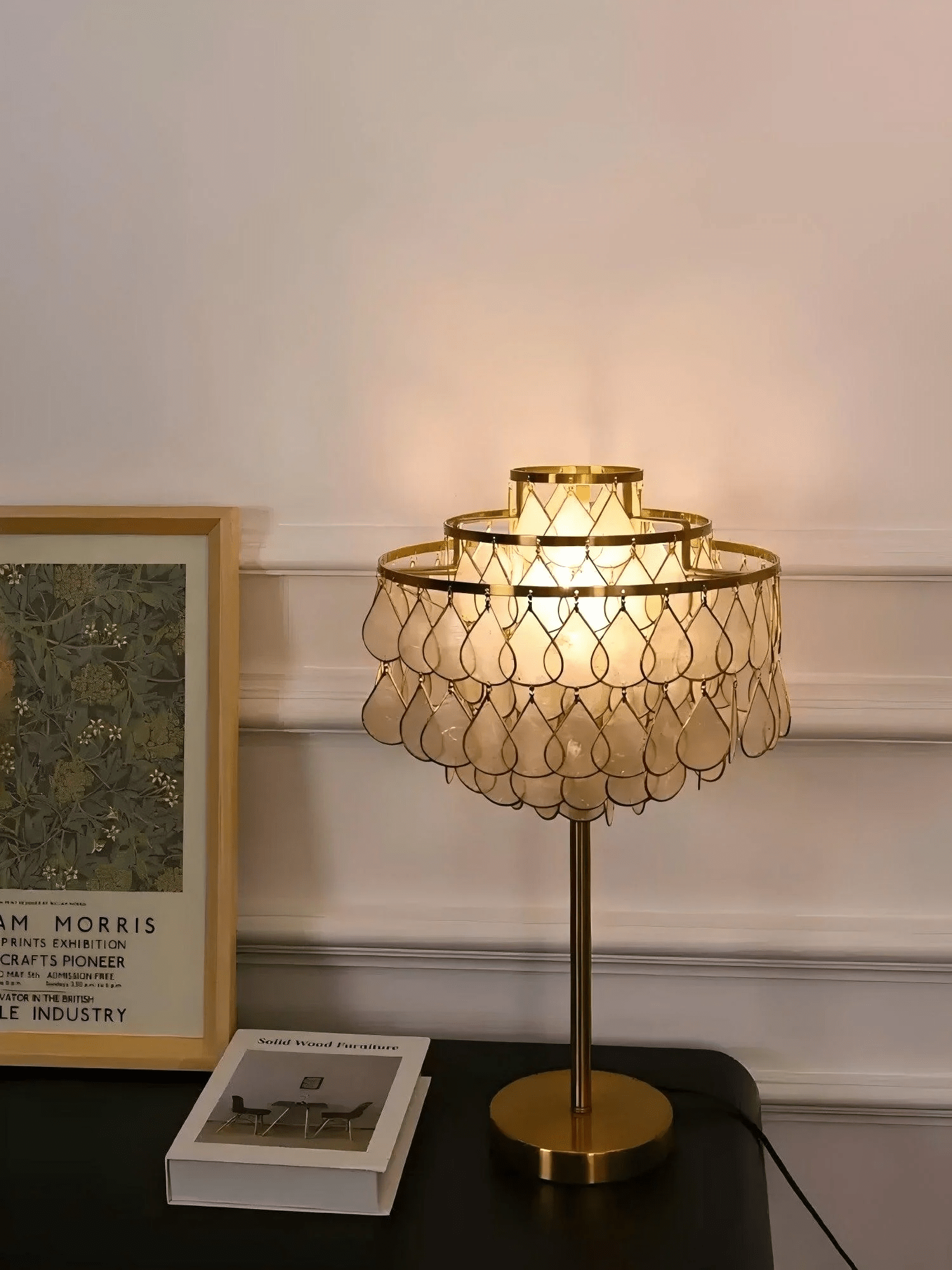 Jacob Luxury Table Lamp-Neutral Decor