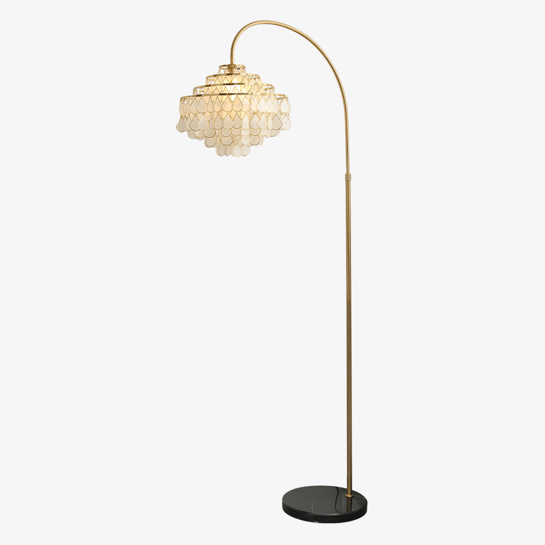 Emily Luxury Floor Lamp-Neutral Decor