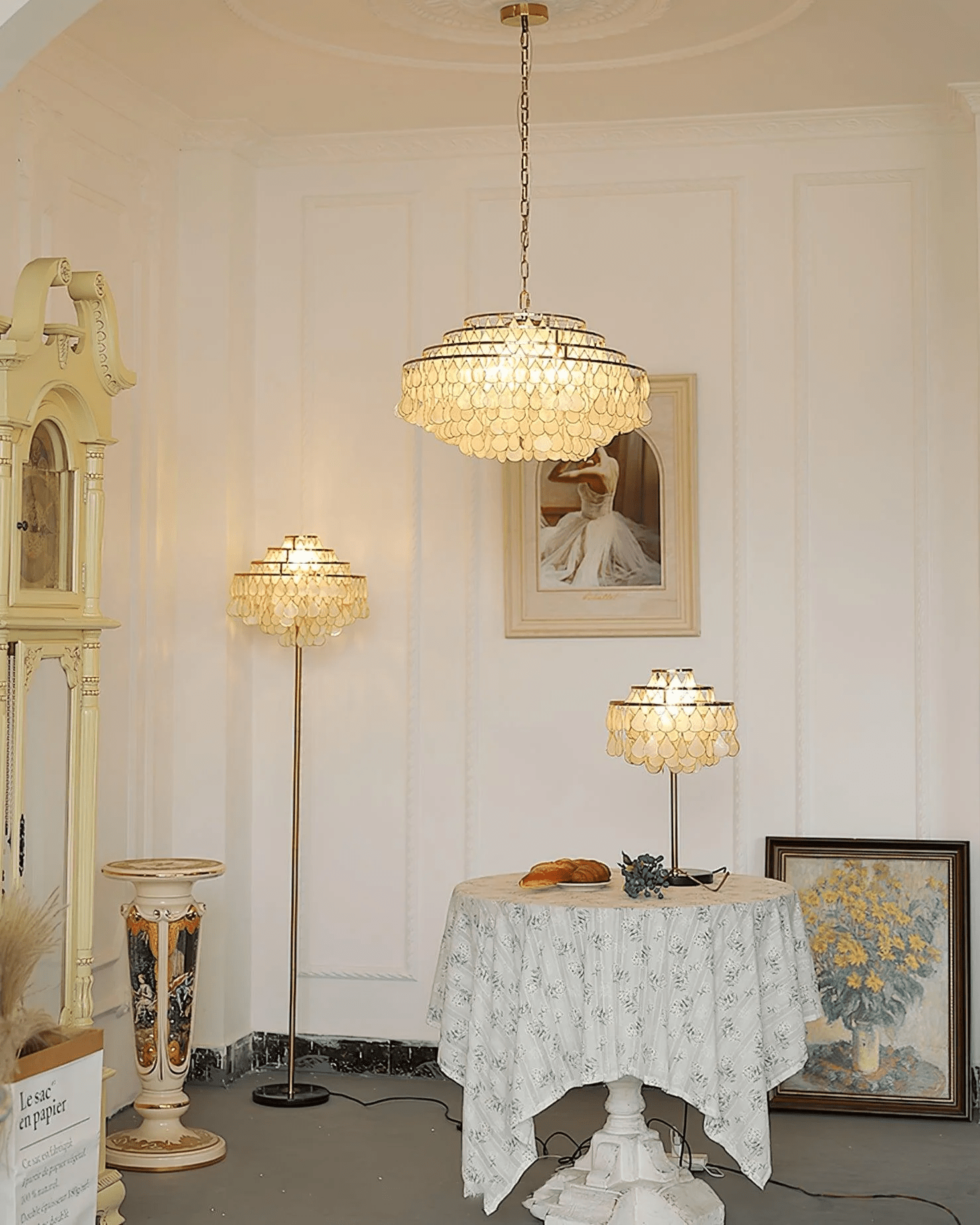 Mateo Luxury Chandelier-Neutral Decor