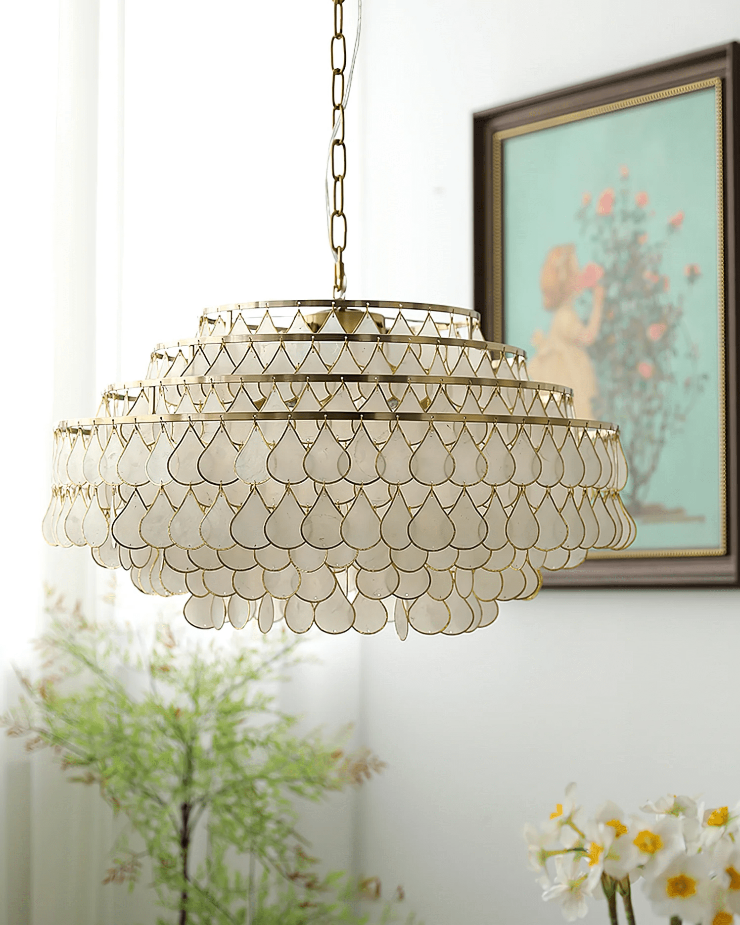 Mateo Luxury Chandelier-Neutral Decor