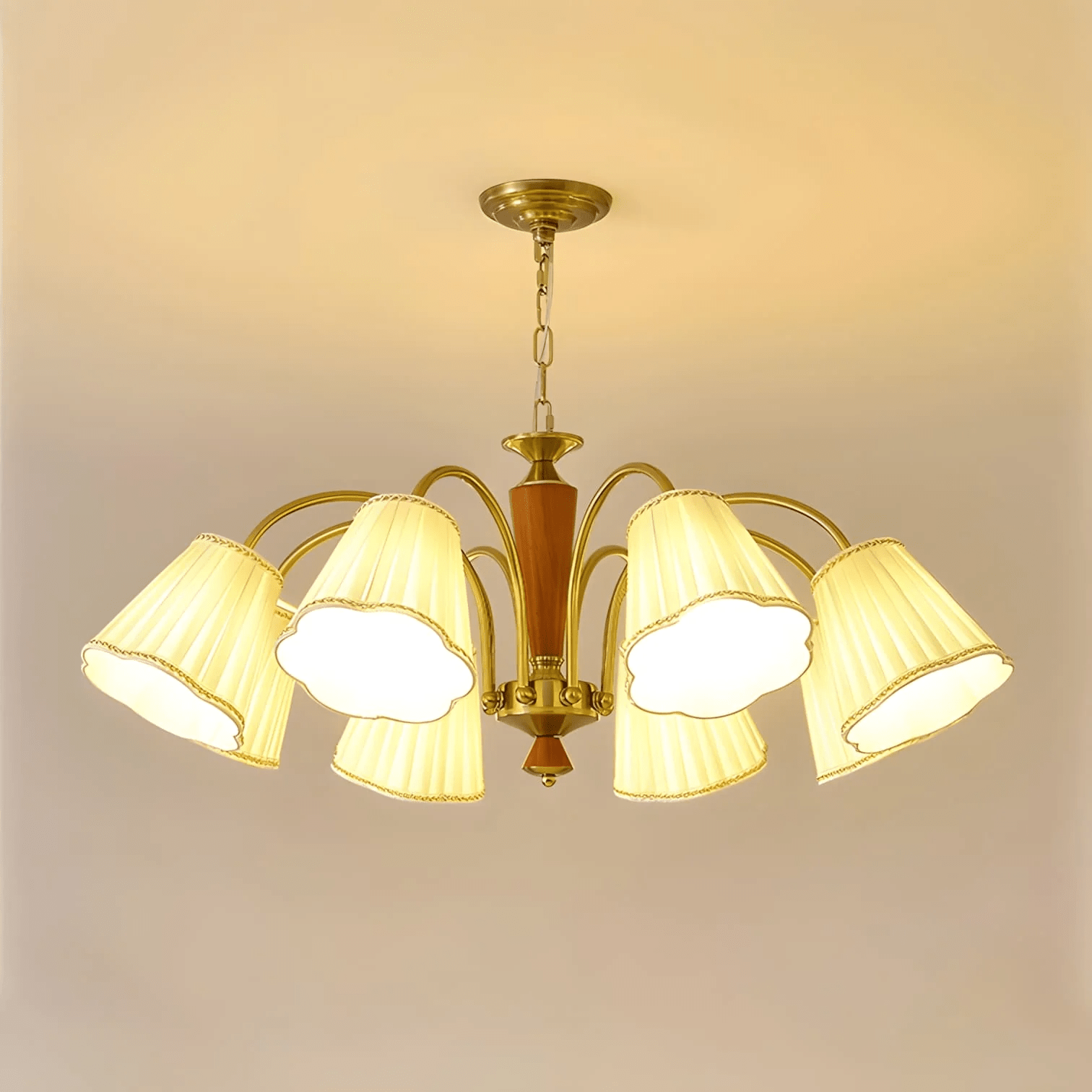 Elijh Vintage Chandelier-Neutral Decor