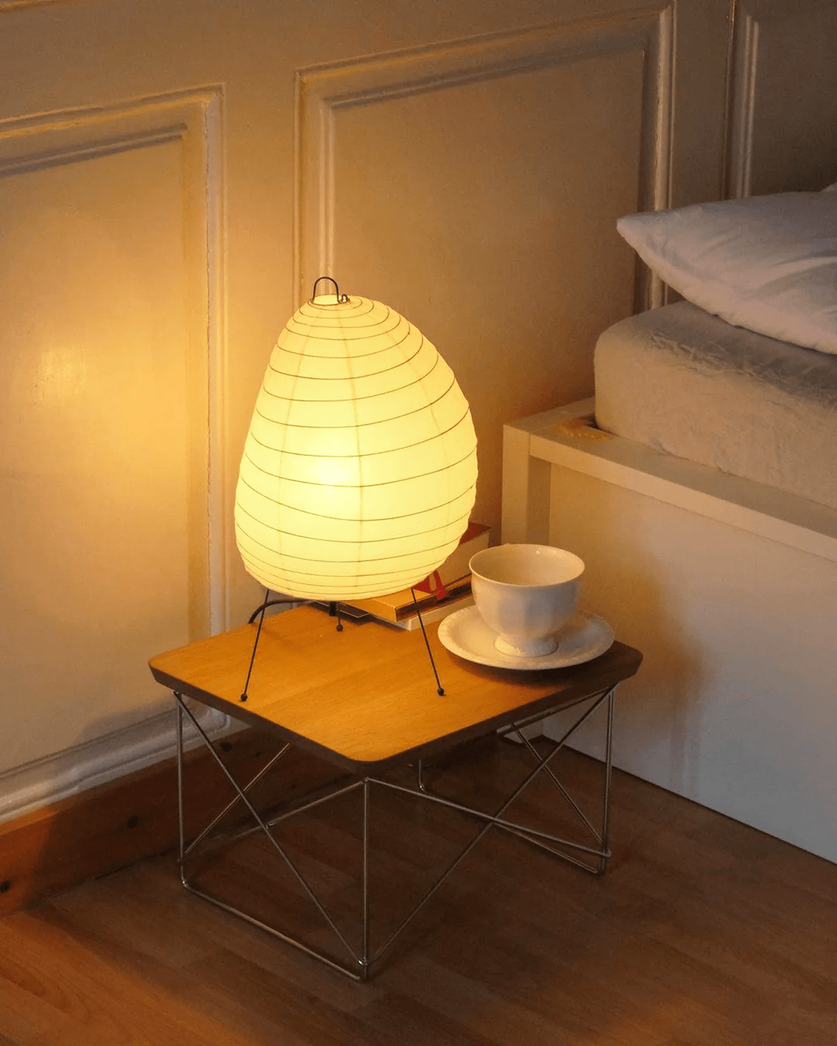 Elaris Modern Rice Paper Table Lamp-Neutral Decor