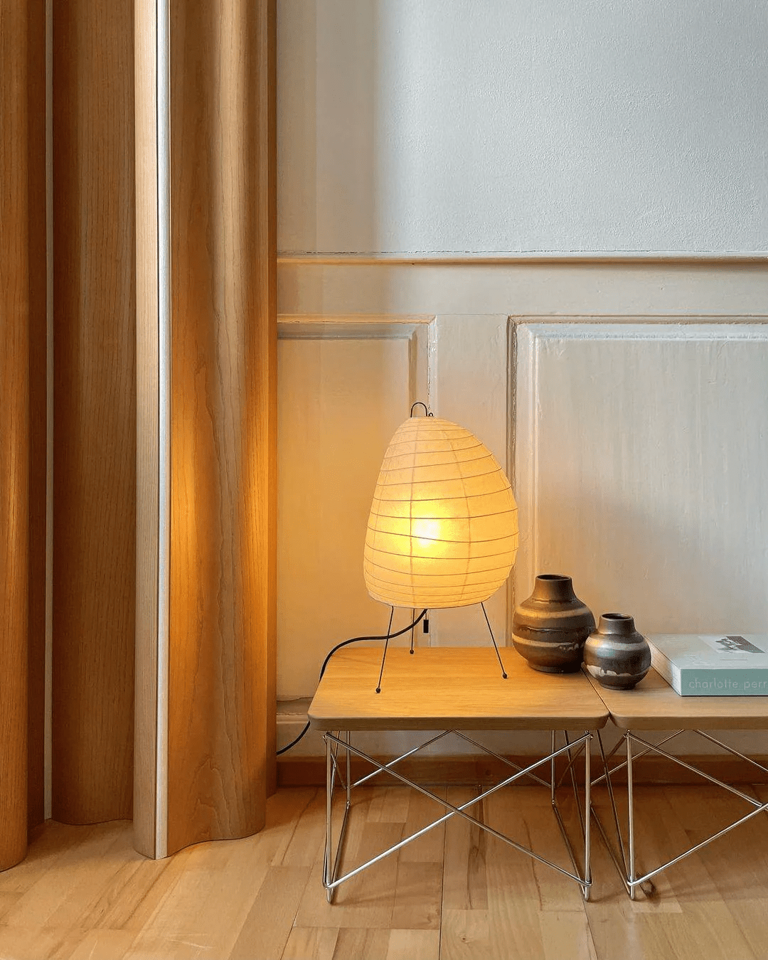 Elaris Modern Rice Paper Table Lamp-Neutral Decor