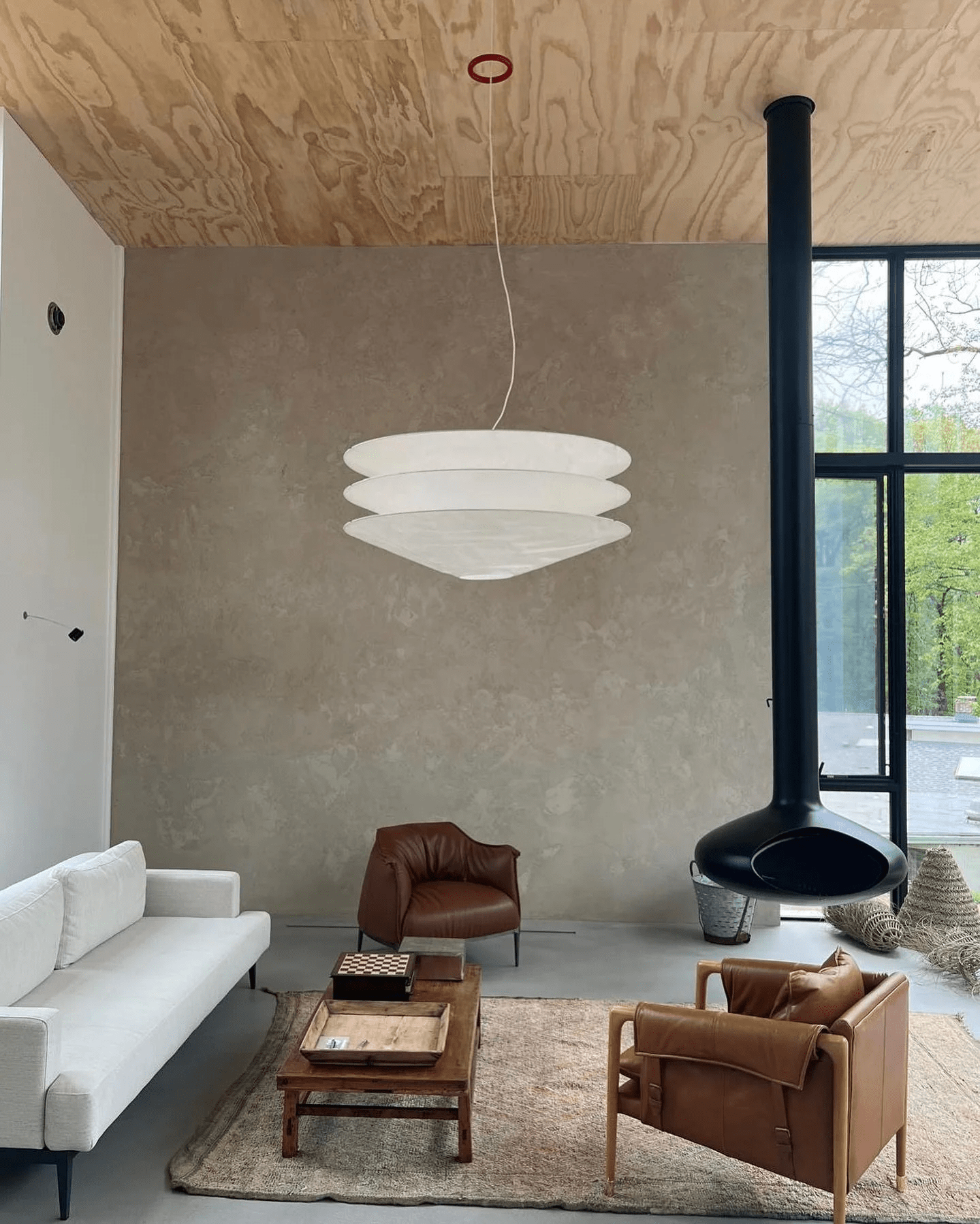 Liam Modern Pendant Lamp-Neutral Decor