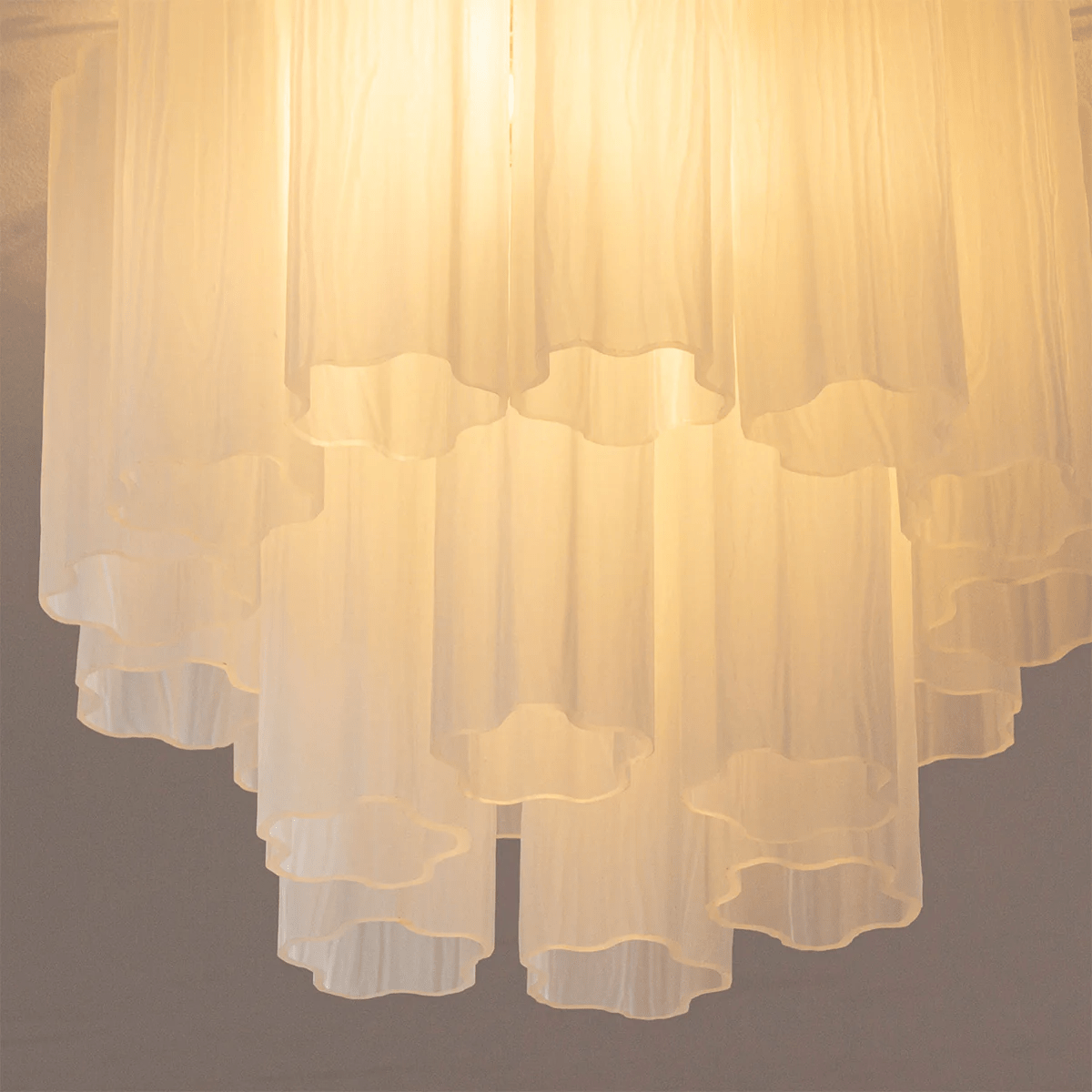 Seraphina Tubes Ceiling Lamp Pink Waterfall Style-Neutral Decor