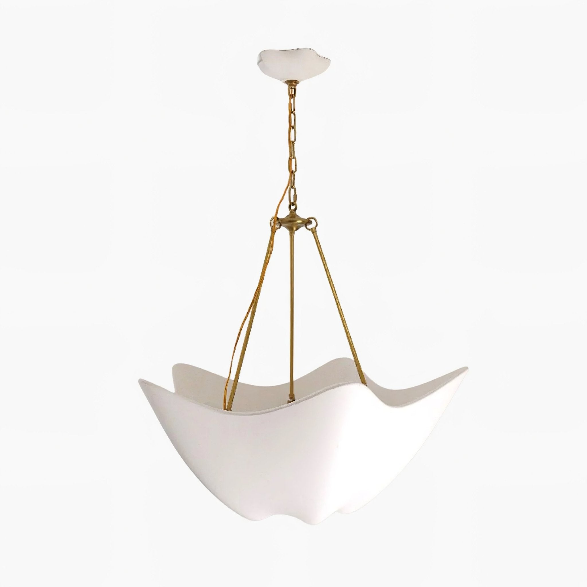 Emerson Modern Plaster Chandelier-Neutral Decor